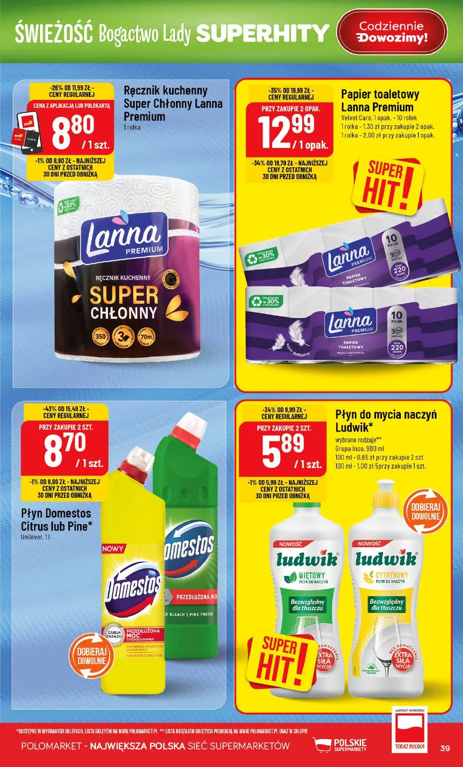 gazetka promocyjna POLOmarket Świeżość Bogactwo Lady - Strona 39