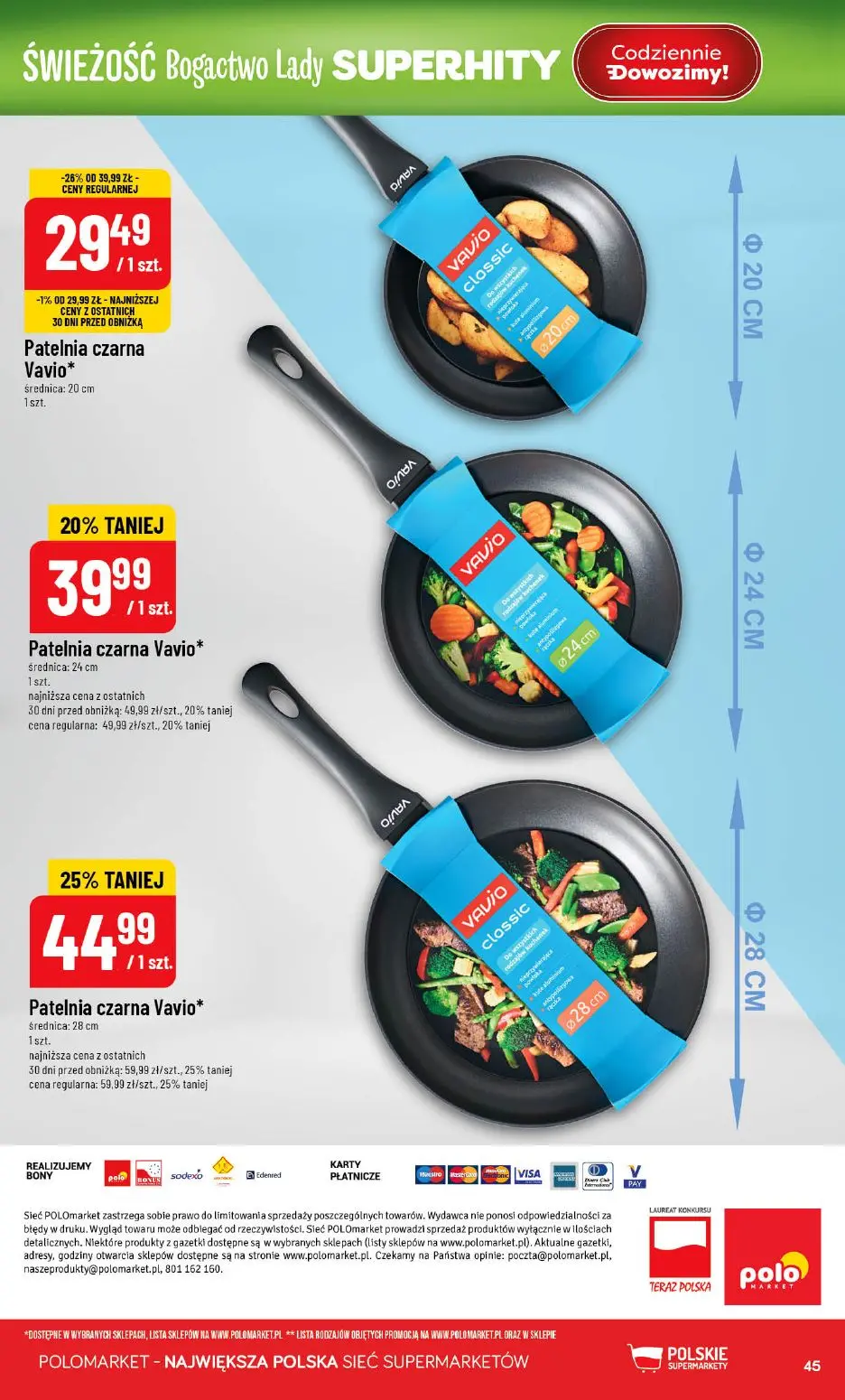 gazetka promocyjna POLOmarket Świeżość Bogactwo Lady - Strona 45