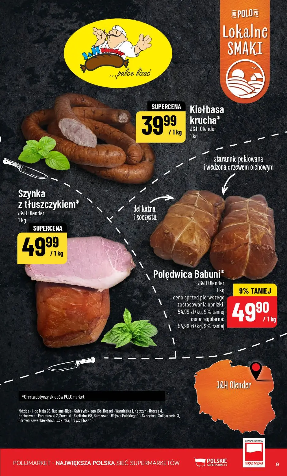 gazetka promocyjna POLOmarket Warmińsko-mazurskie, Podlaskie - Strona 9