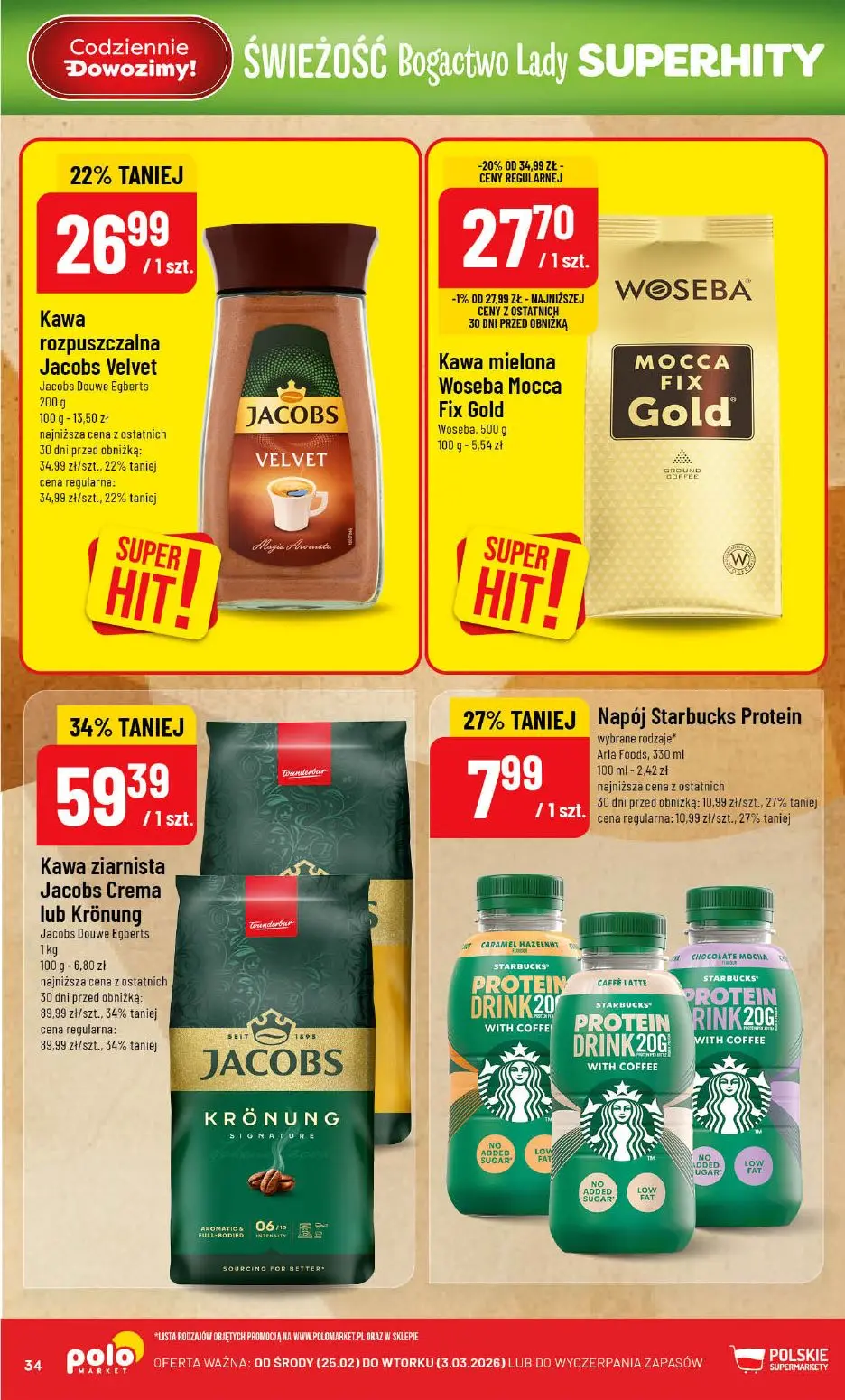 gazetka promocyjna POLOmarket Warmińsko-mazurskie, Podlaskie - Strona 34