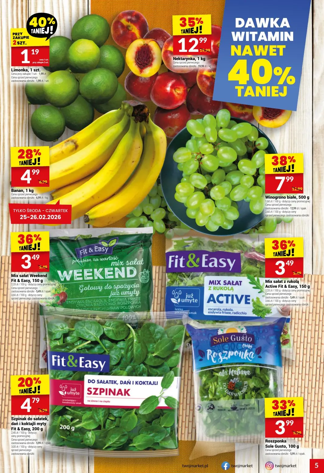 gazetka promocyjna Twój Market  - Strona 5