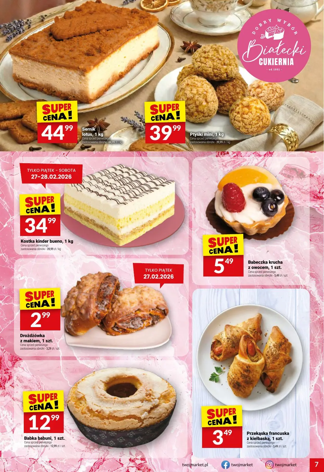 gazetka promocyjna Twój Market  - Strona 7