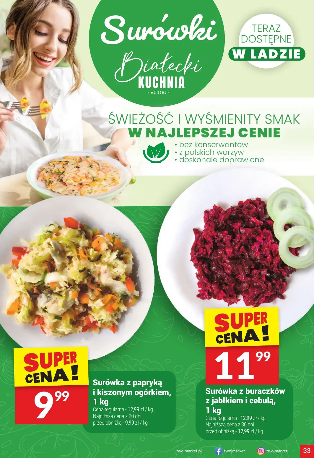 gazetka promocyjna Twój Market  - Strona 33
