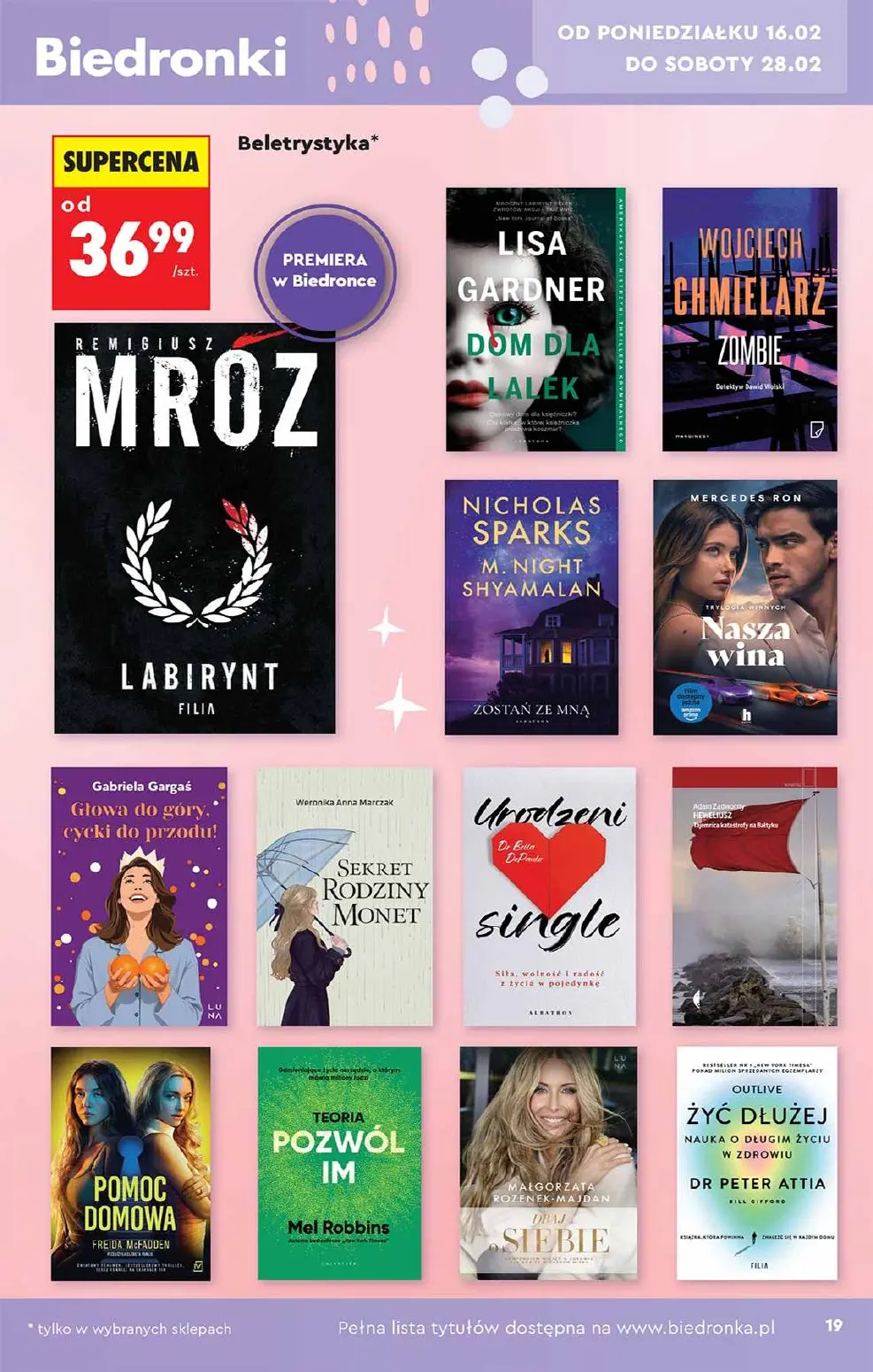 gazetka promocyjna Biedronka Hity i inspiracje - Strona 19