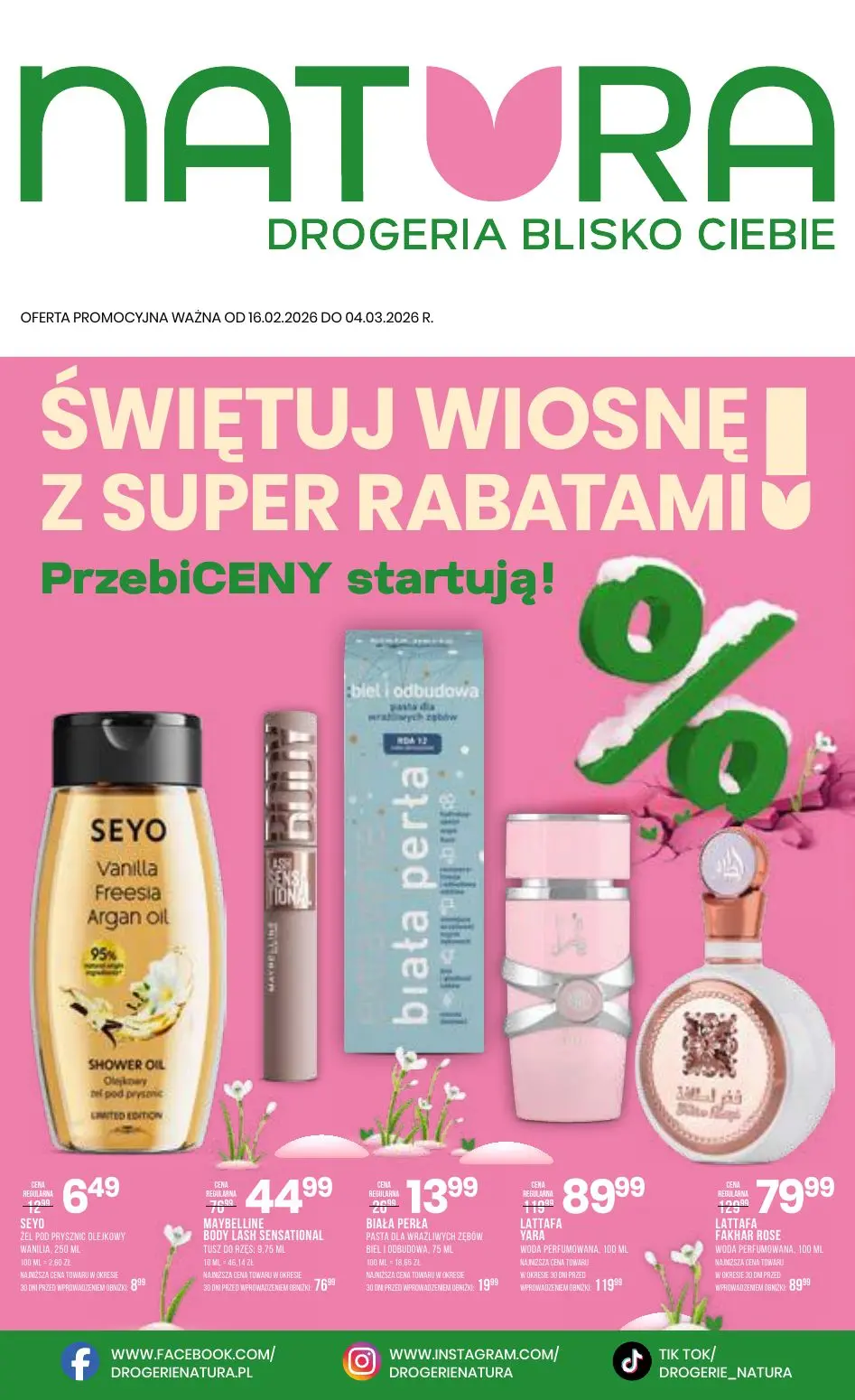 gazetka promocyjna Natura - Strona 1
