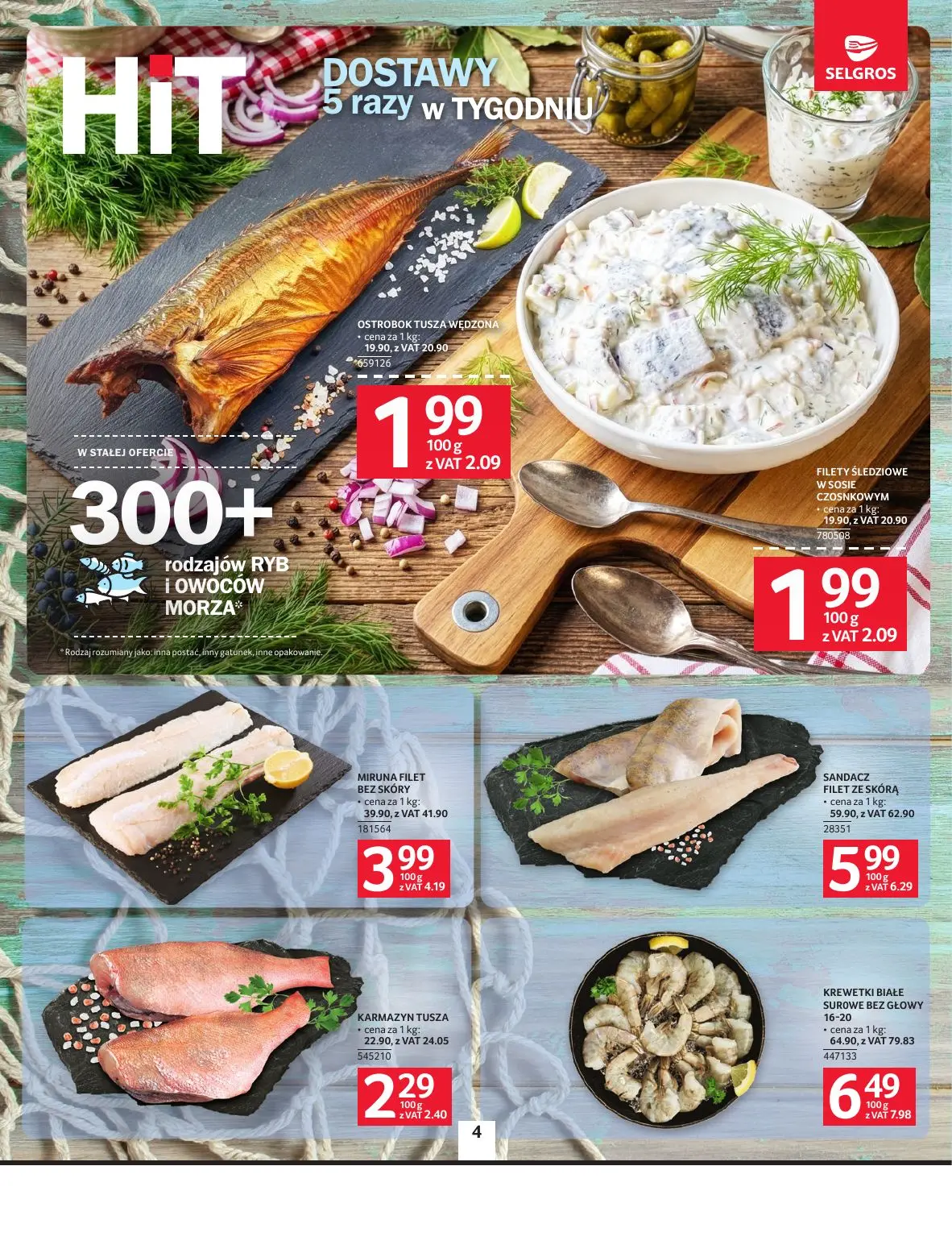 gazetka promocyjna SELGROS Oferta spożywcza - Strona 4