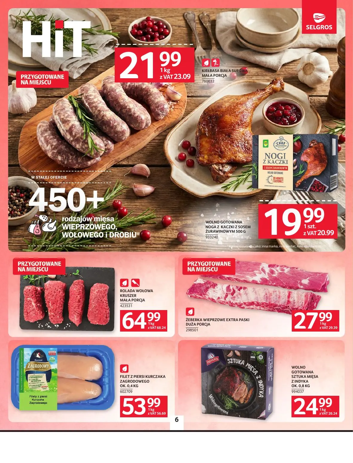 gazetka promocyjna SELGROS Oferta spożywcza - Strona 6