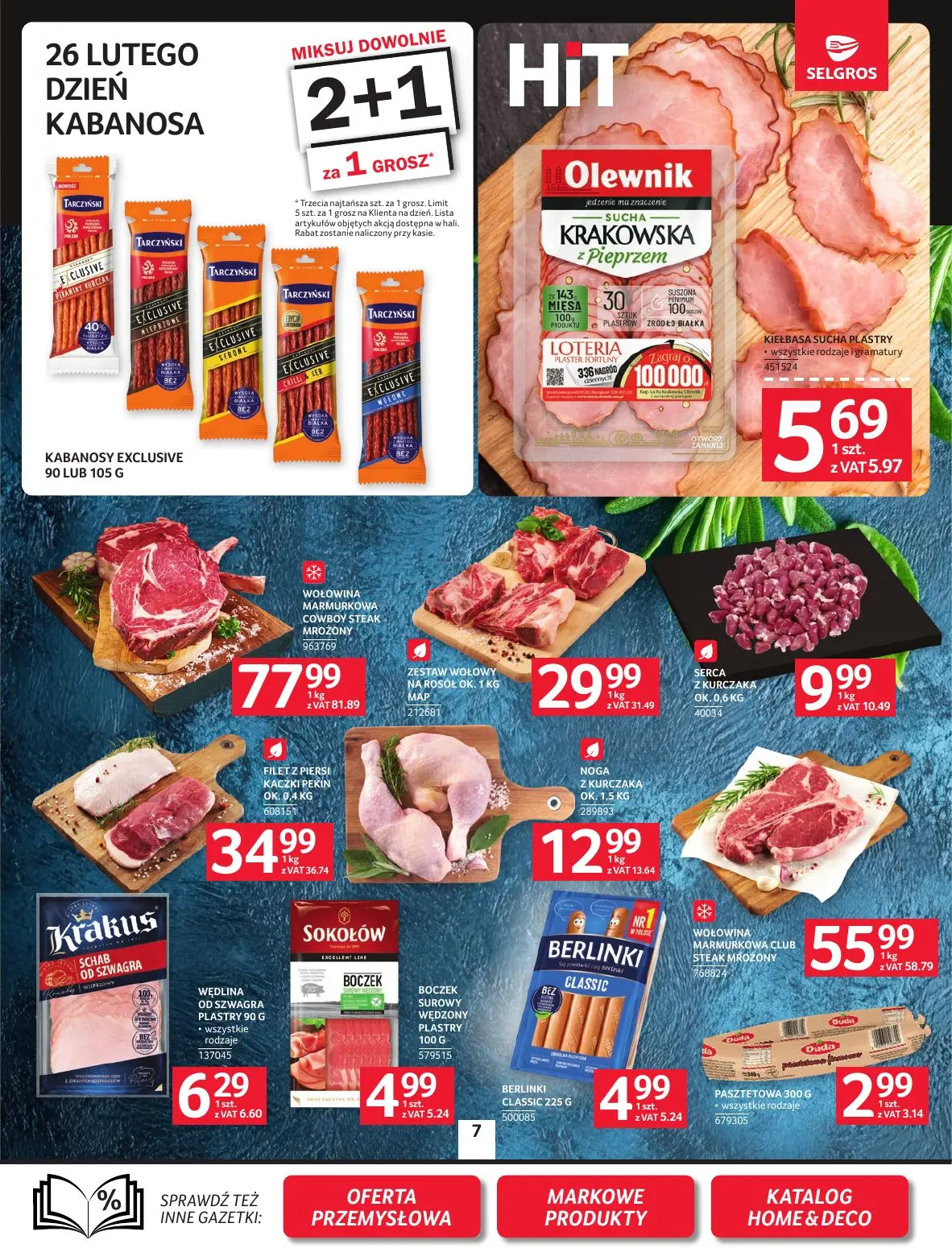 gazetka promocyjna SELGROS Oferta spożywcza - Strona 7