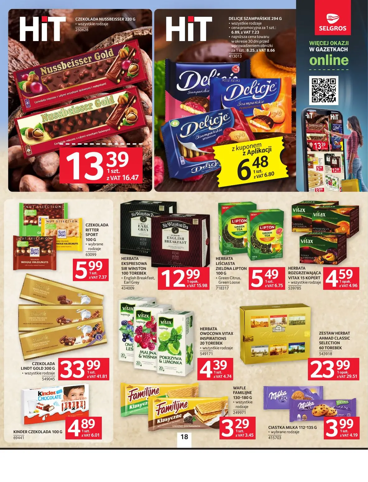 gazetka promocyjna SELGROS Oferta spożywcza - Strona 18