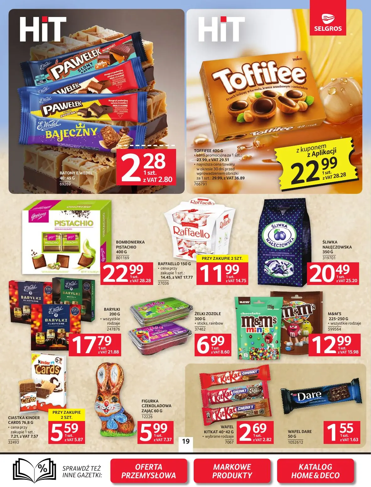 gazetka promocyjna SELGROS Oferta spożywcza - Strona 19