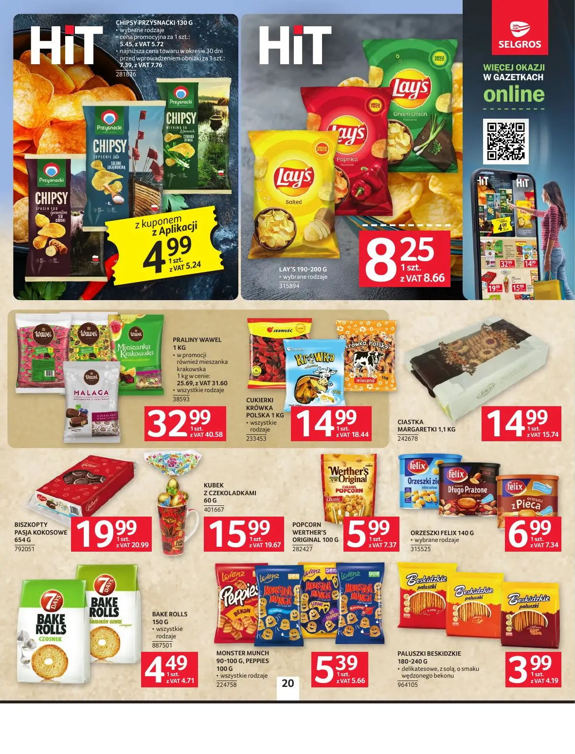 gazetka promocyjna SELGROS Oferta spożywcza - Strona 20