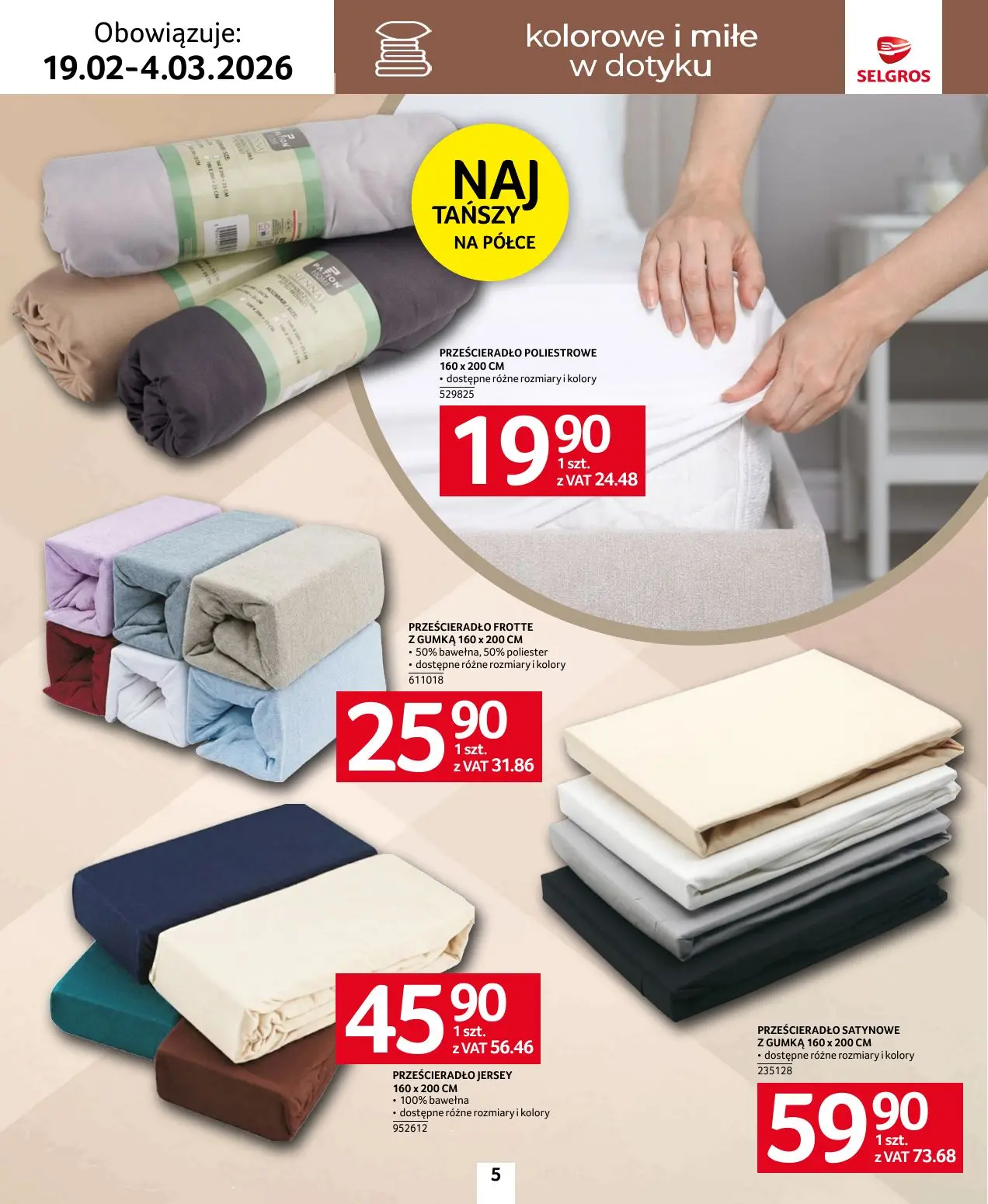 gazetka promocyjna SELGROS Katalog Wyposażenie domu - Strona 5