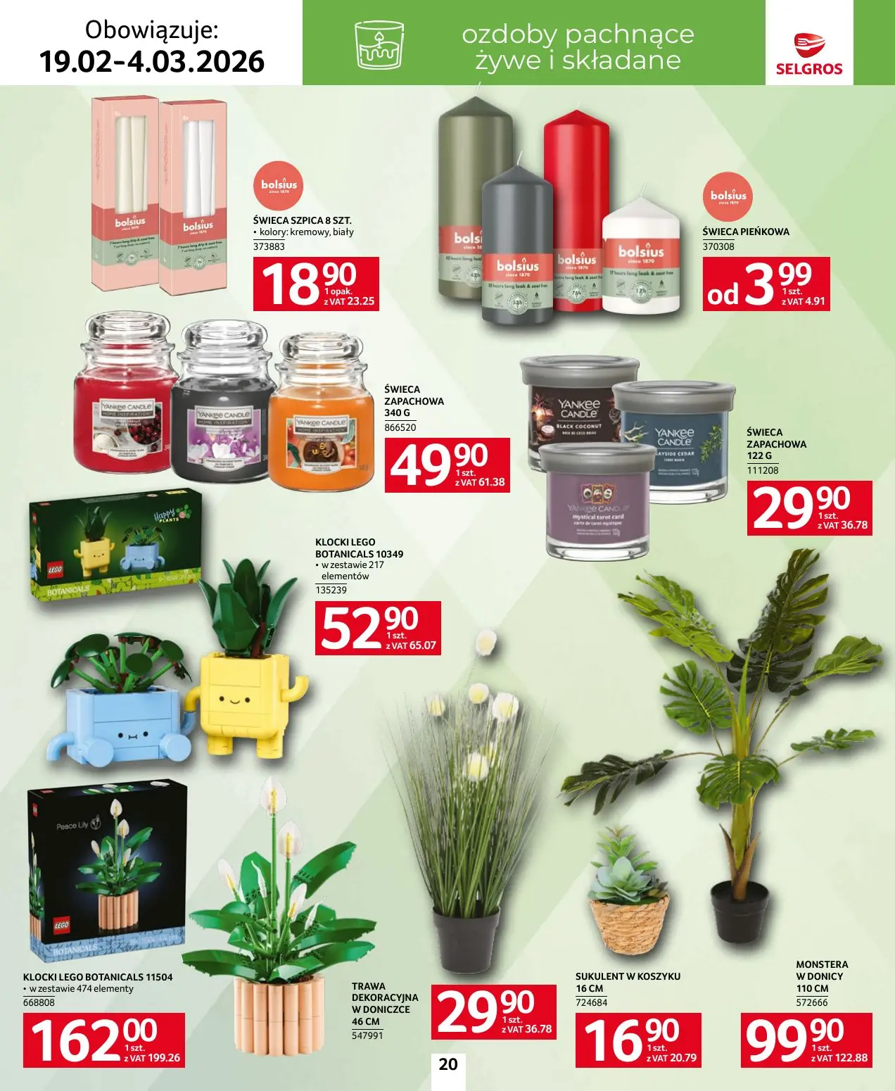 gazetka promocyjna SELGROS Katalog Wyposażenie domu - Strona 20