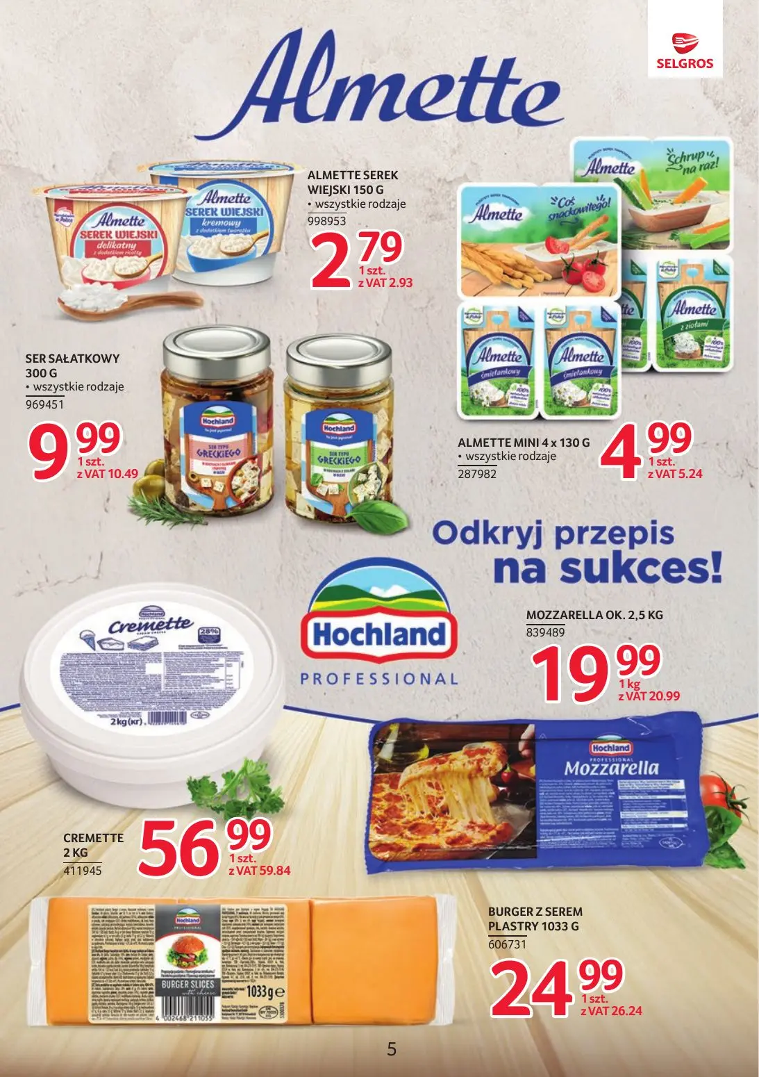gazetka promocyjna SELGROS Katalog Markowe produkty - Strona 5