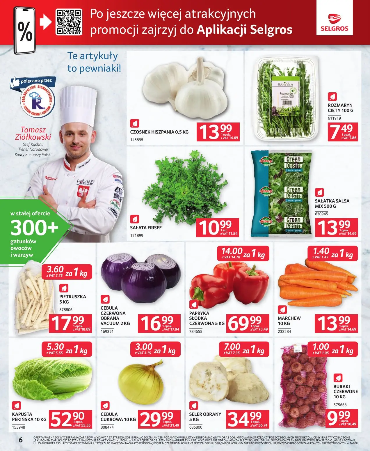 gazetka promocyjna SELGROS Oferta gastronomiczna - Strona 6