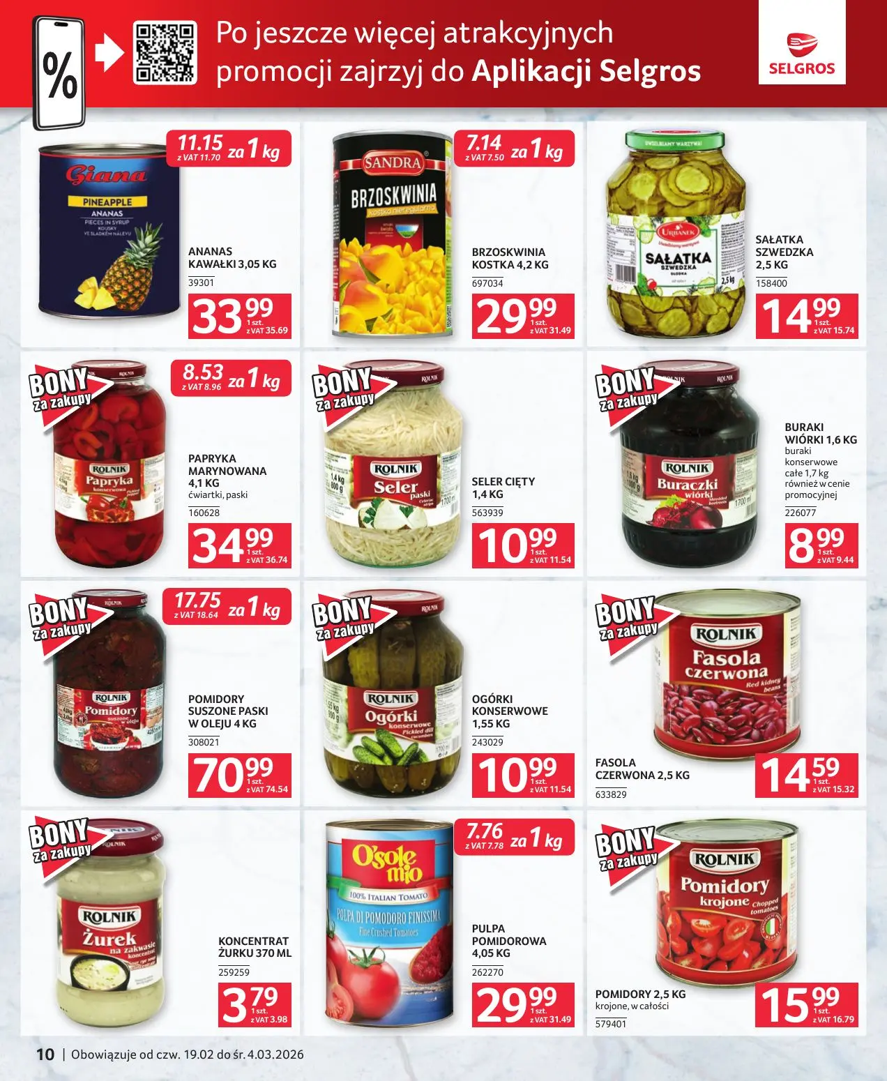 gazetka promocyjna SELGROS Oferta gastronomiczna - Strona 10