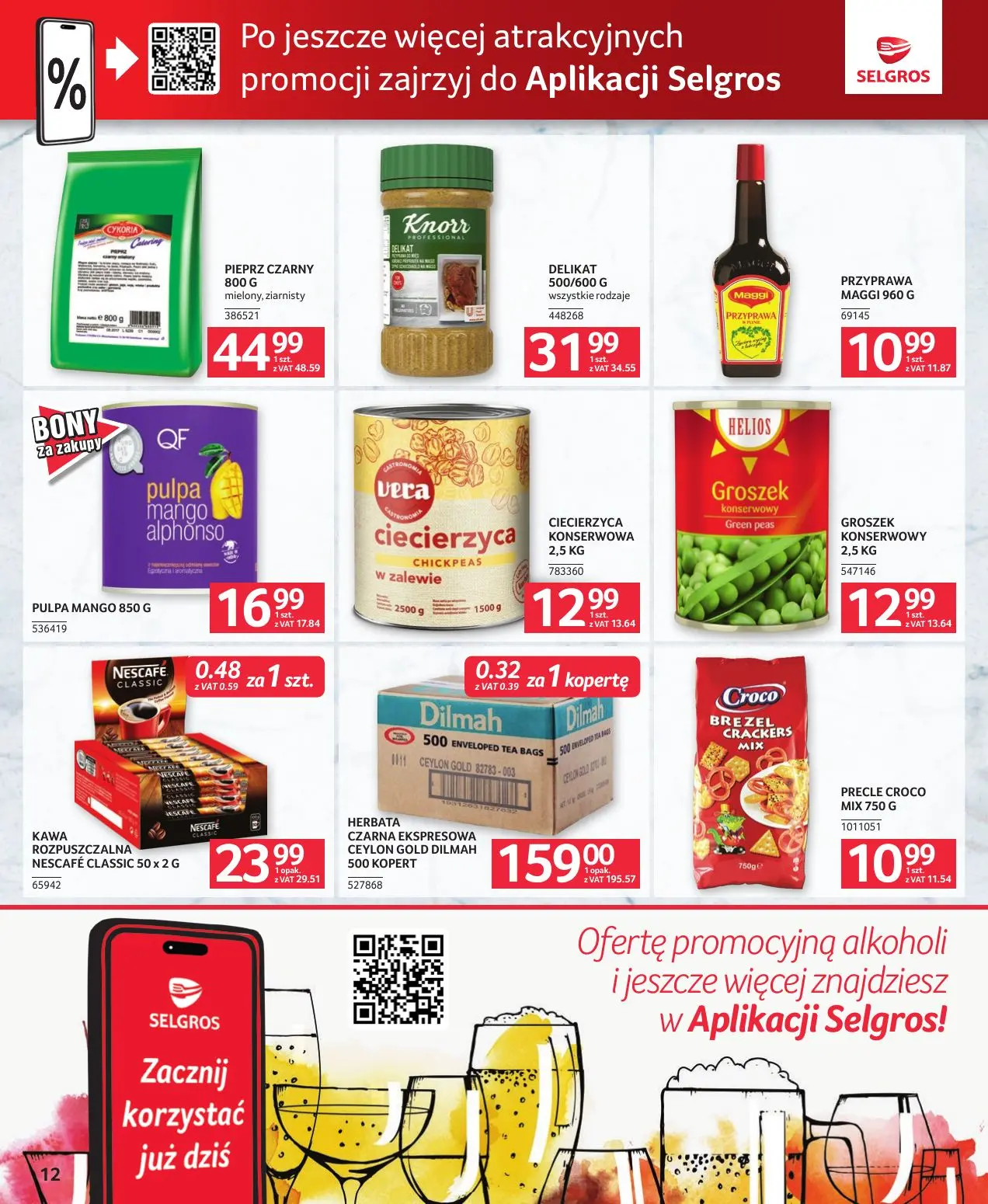 gazetka promocyjna SELGROS Oferta gastronomiczna - Strona 12