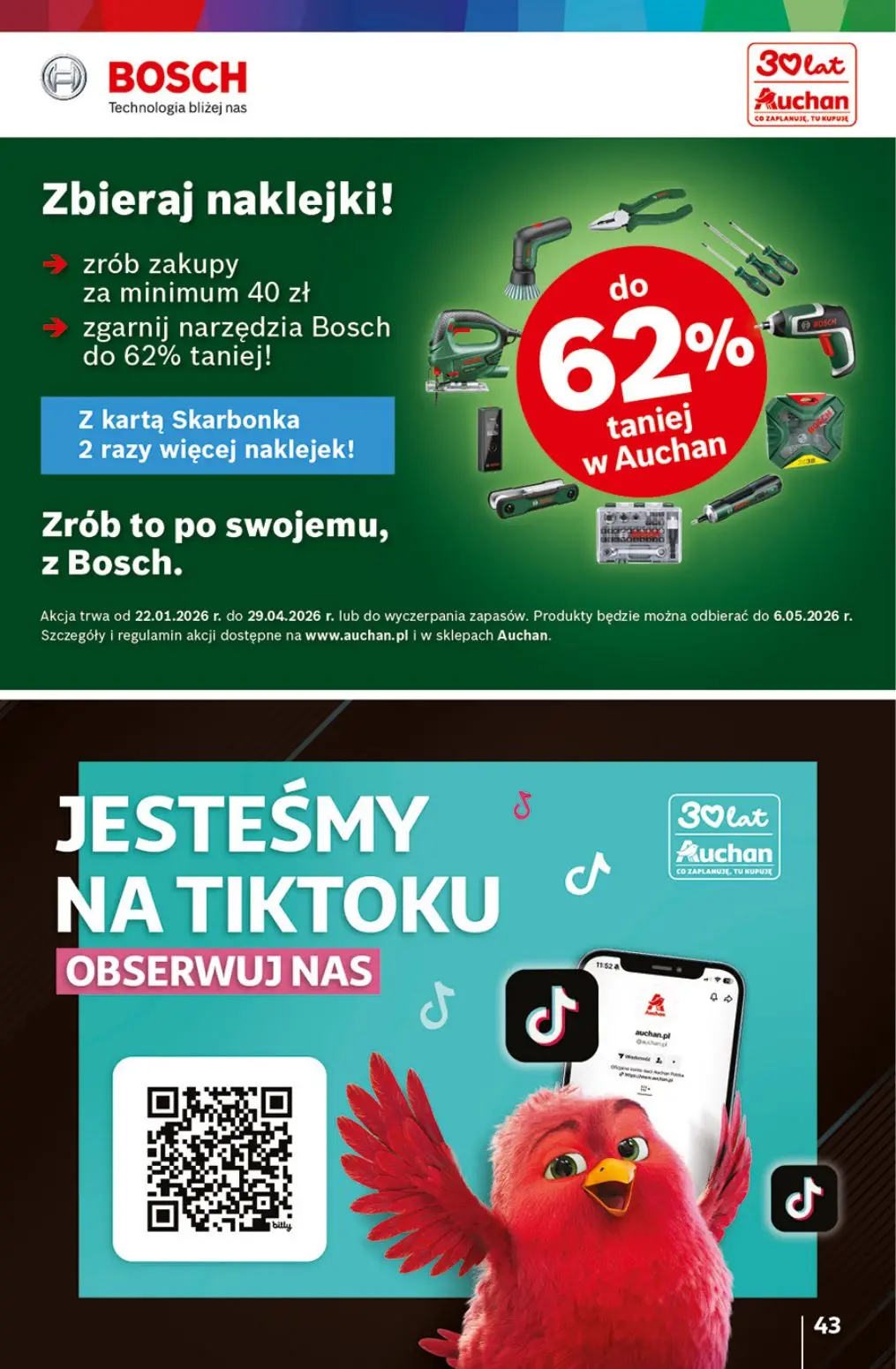 gazetka promocyjna Auchan Strefa twojego piękna - Strona 43