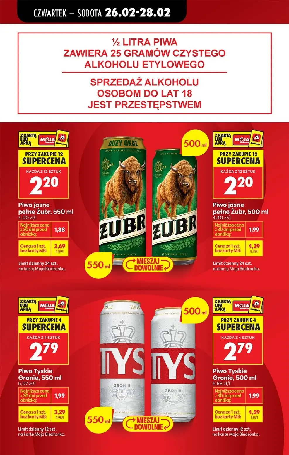 gazetka promocyjna Biedronka Od czwartku. Lada tradycyjna - Strona 16