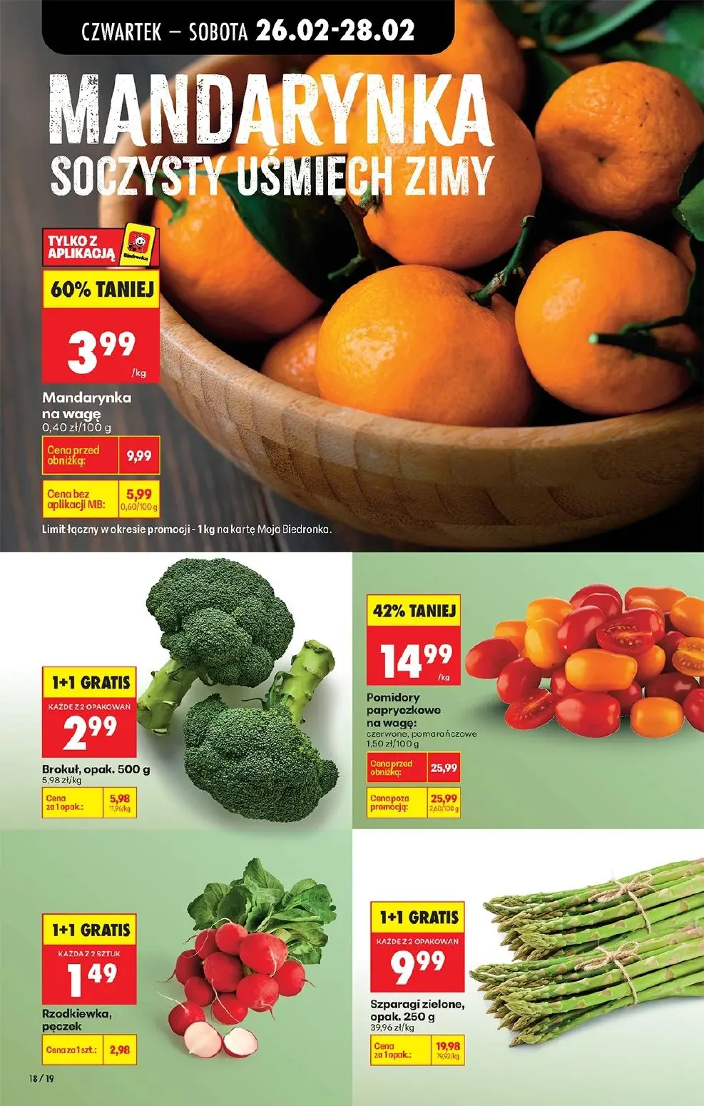 gazetka promocyjna Biedronka Od czwartku. Lada tradycyjna - Strona 18