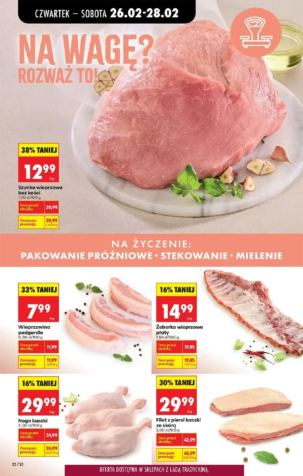 gazetka promocyjna Biedronka Od czwartku. Lada tradycyjna - Strona 26