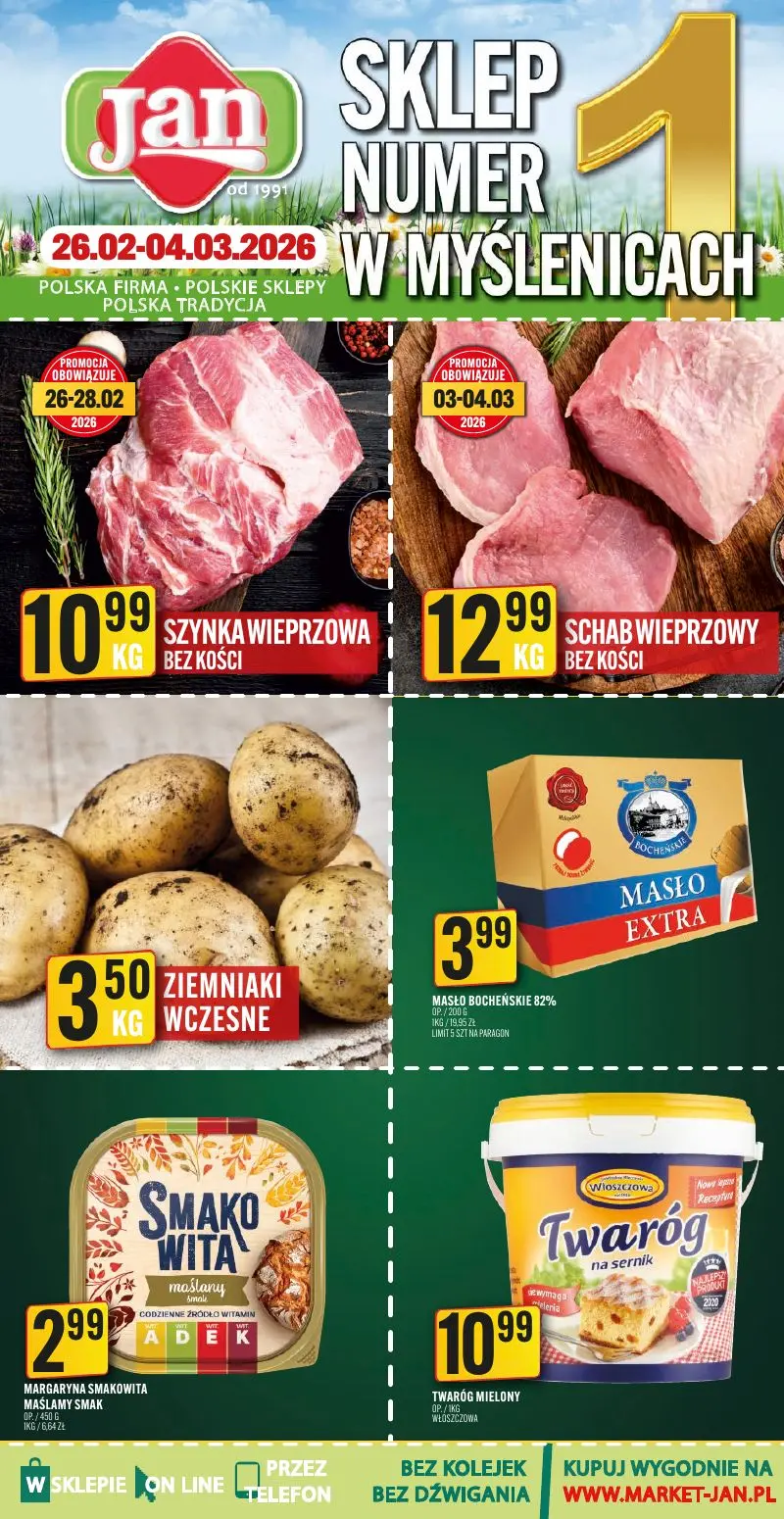 gazetka promocyjna Jan Myślenice - Strona 1