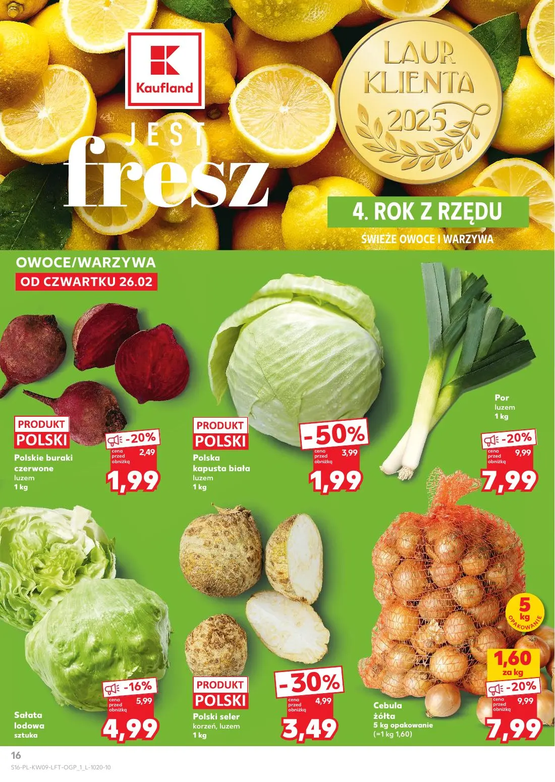 gazetka promocyjna Kaufland Jest fresz - Strona 16
