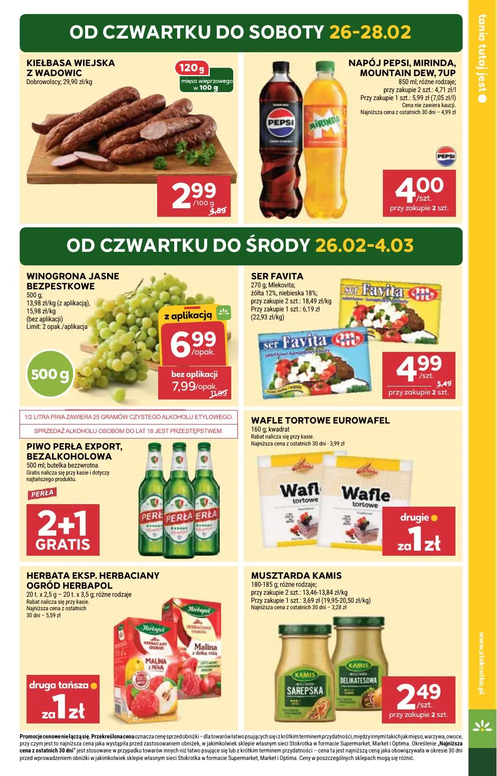 gazetka promocyjna Stokrotka Supermarket Od czwartku - Strona 3
