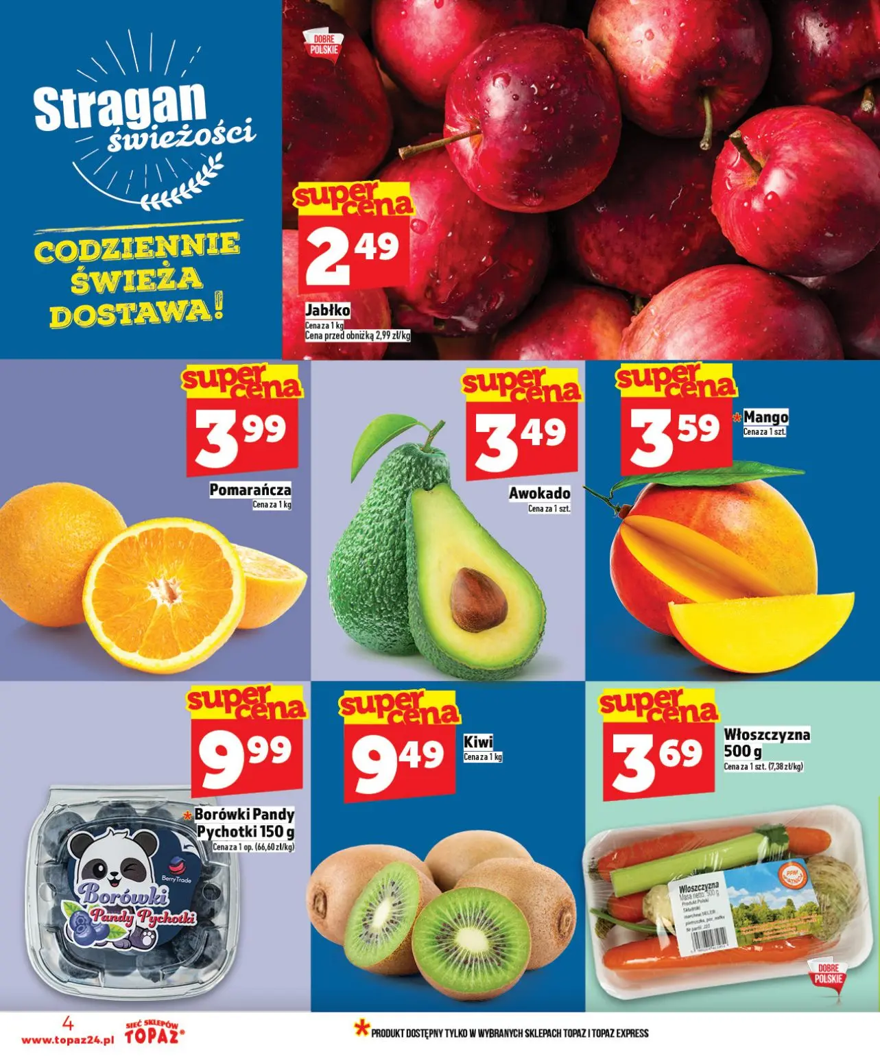 gazetka promocyjna Topaz Warszawa - Strona 4