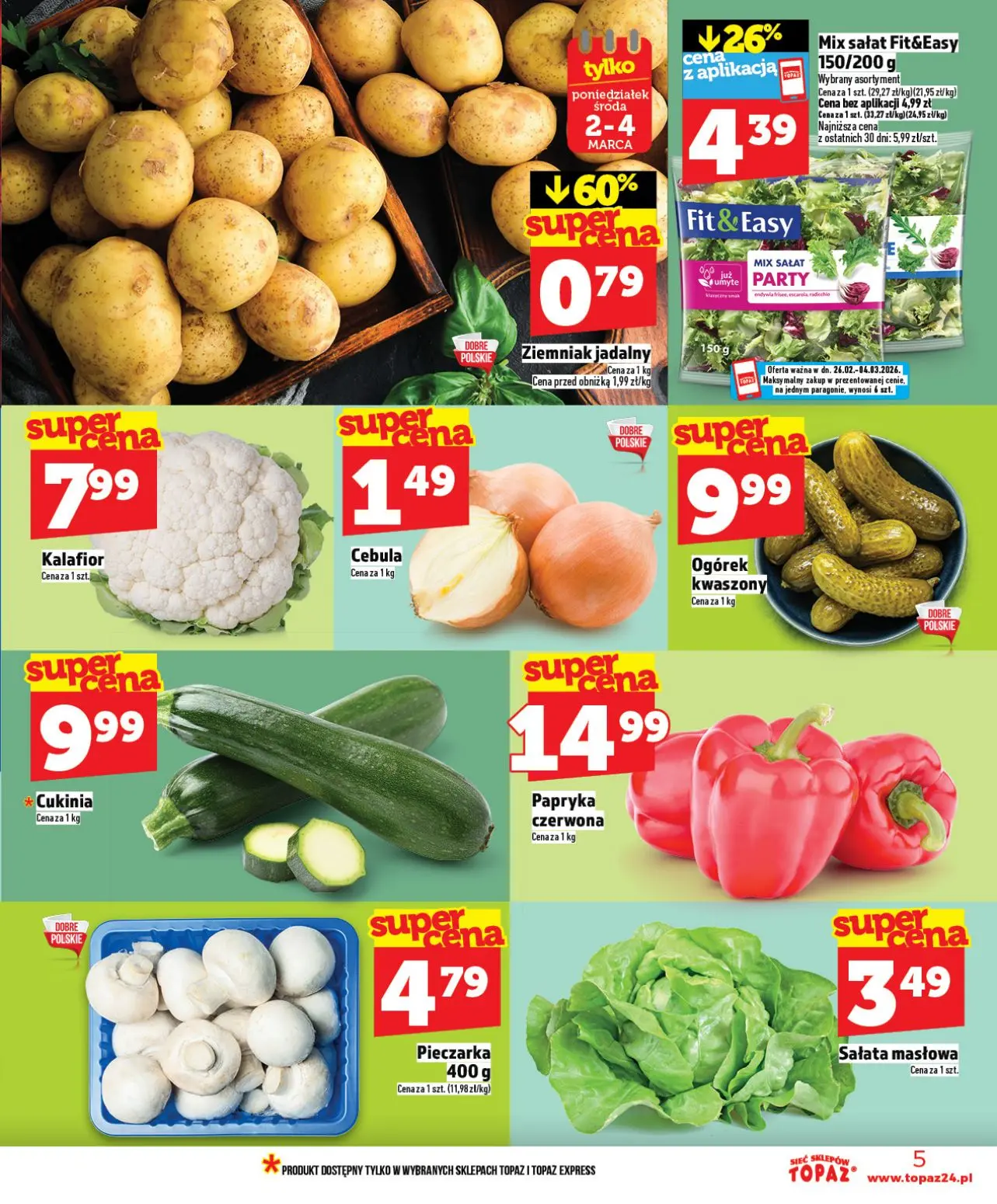 gazetka promocyjna Topaz Warszawa - Strona 5