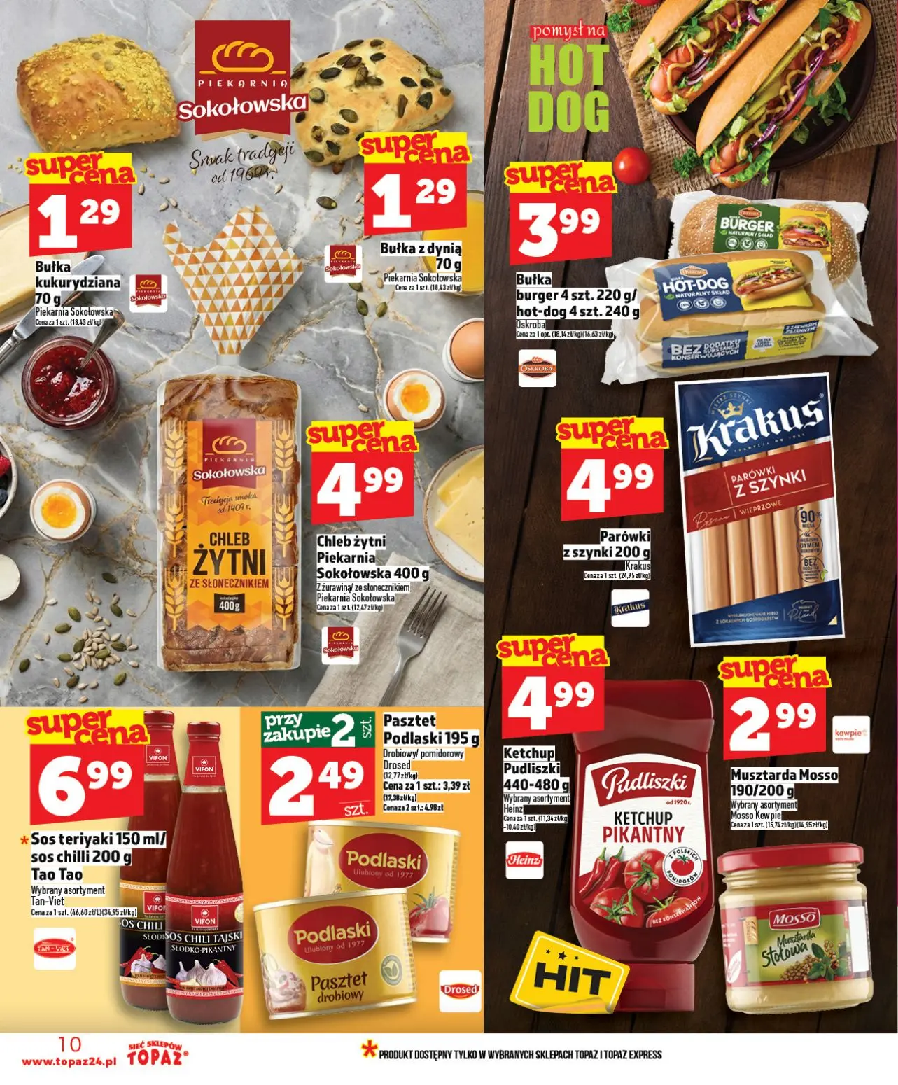 gazetka promocyjna Topaz Warszawa - Strona 10