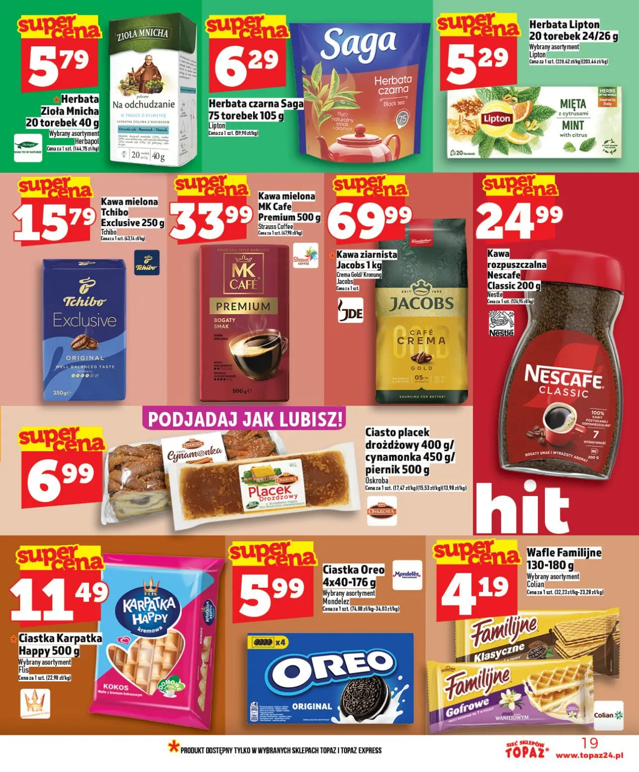 gazetka promocyjna Topaz Warszawa - Strona 19