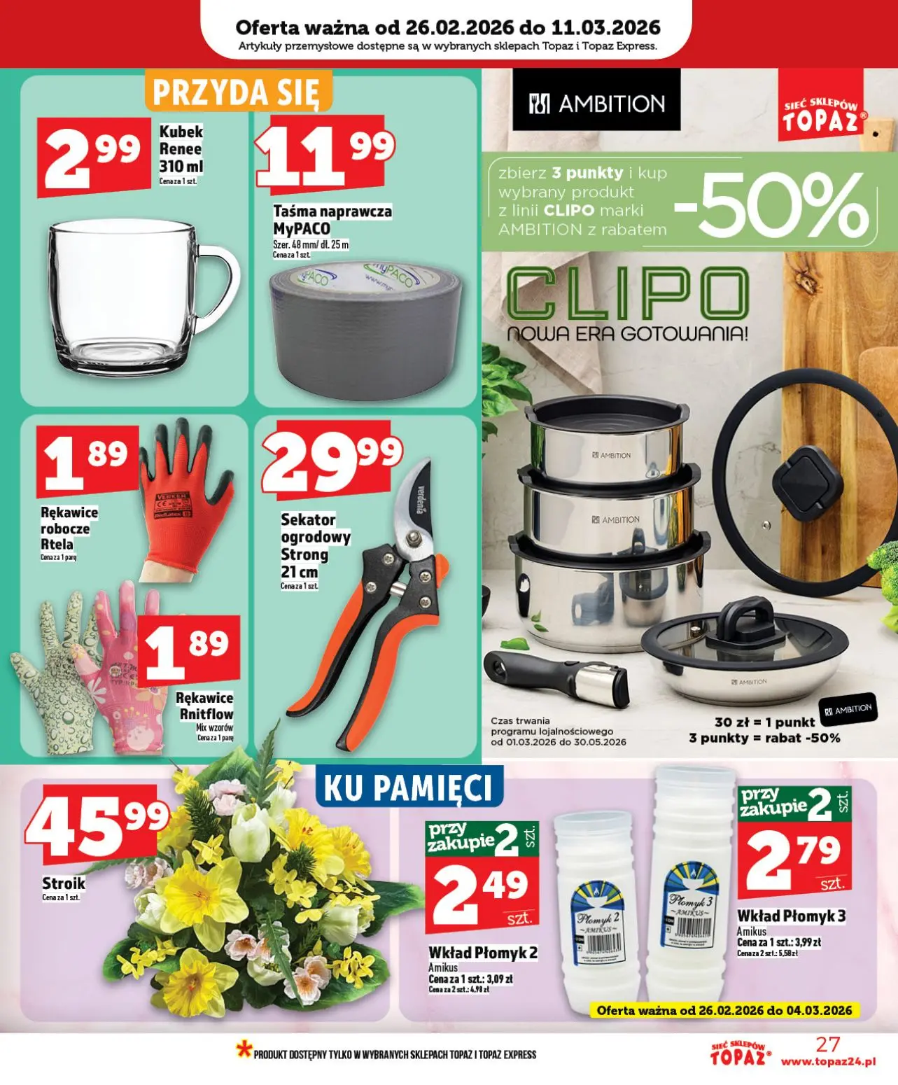 gazetka promocyjna Topaz Ogólna - Strona 27