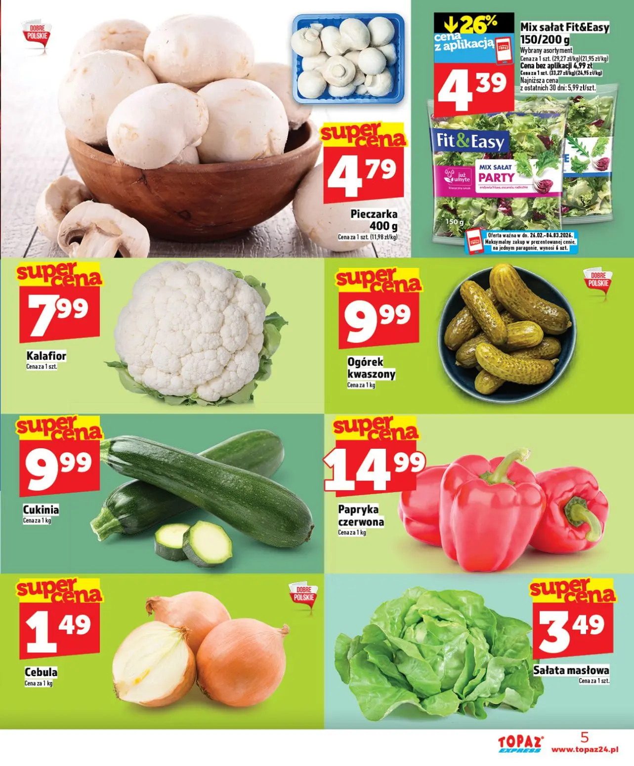 gazetka promocyjna Topaz Express - Strona 5