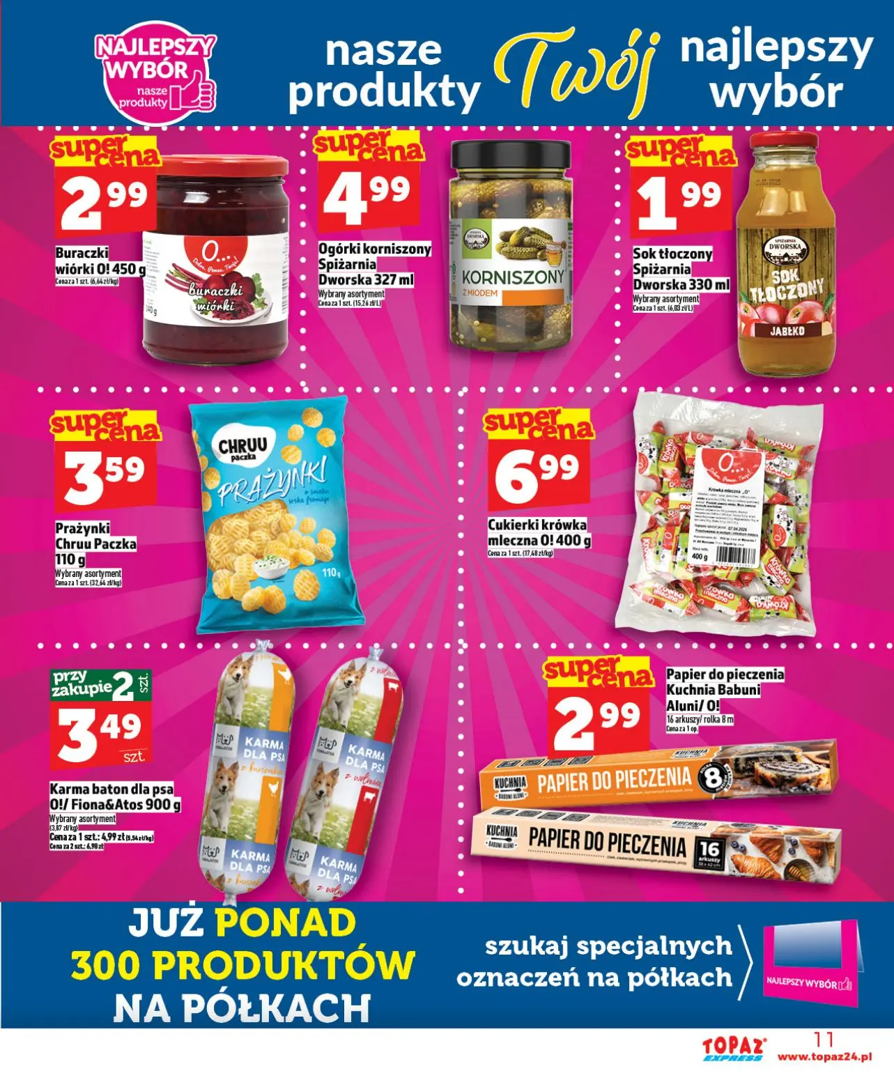 gazetka promocyjna Topaz Express - Strona 11
