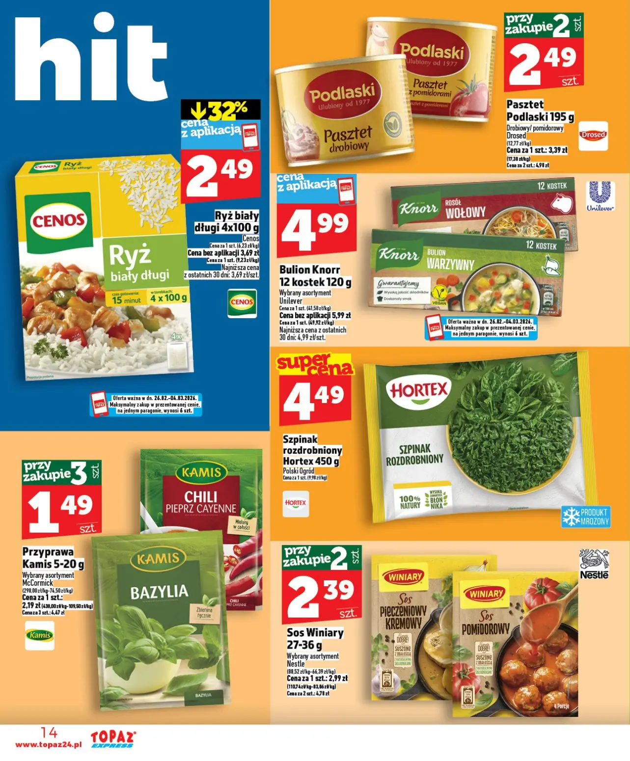 gazetka promocyjna Topaz Express - Strona 14