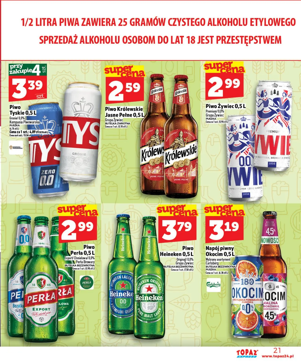 gazetka promocyjna Topaz Express - Strona 21