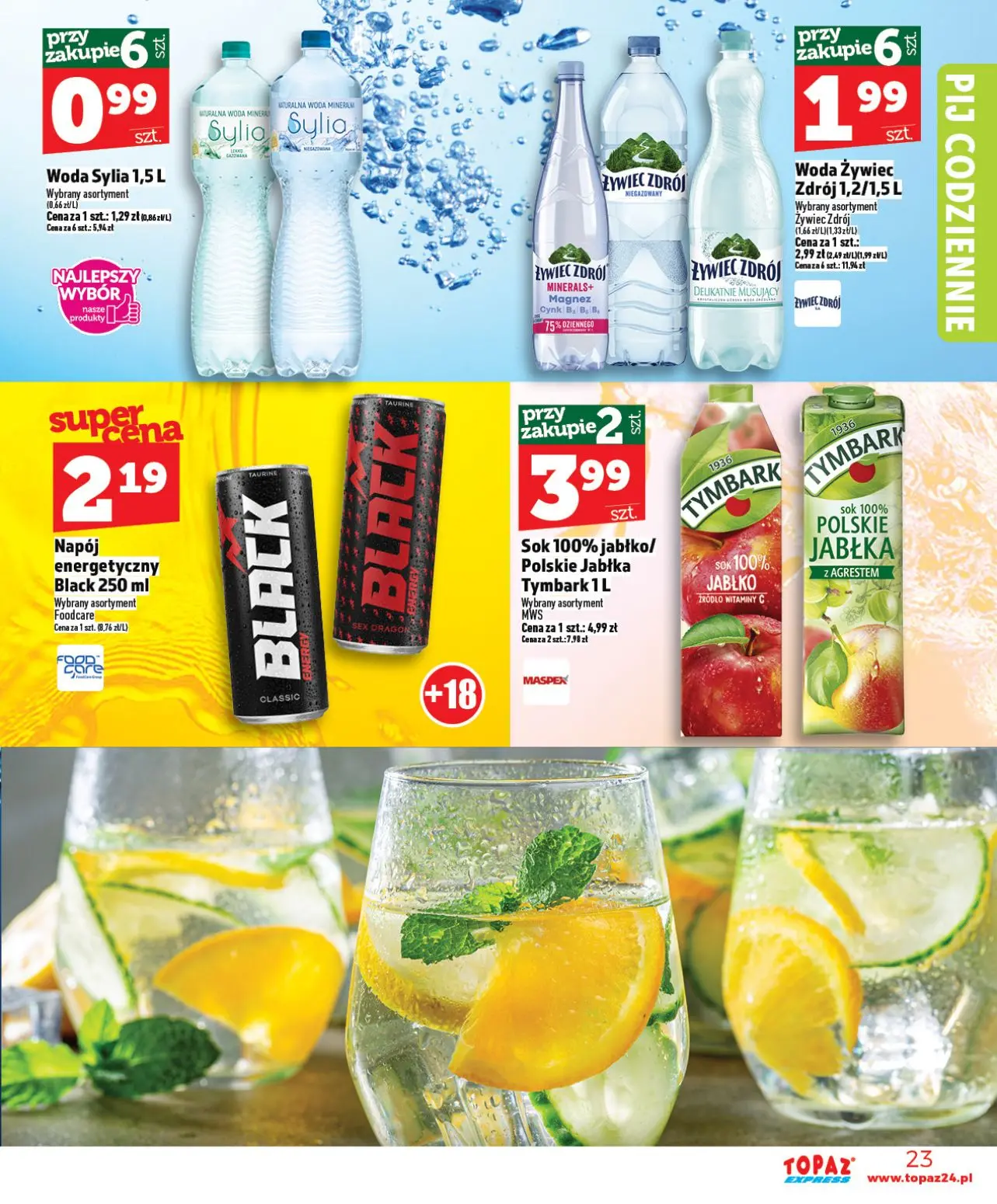 gazetka promocyjna Topaz Express - Strona 23