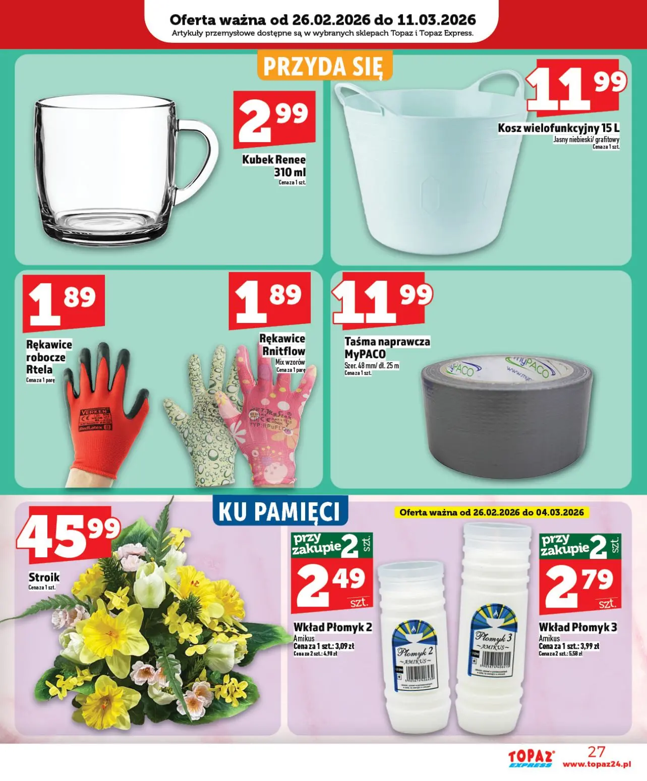 gazetka promocyjna Topaz Express - Strona 27