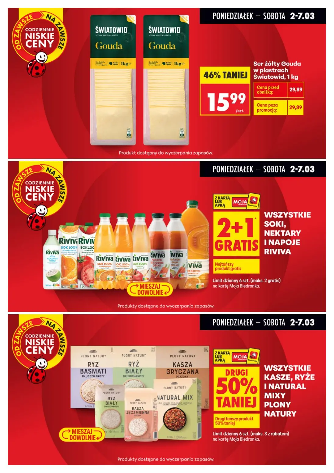 gazetka promocyjna Biedronka Biedronkowe oszczędności - Strona 7