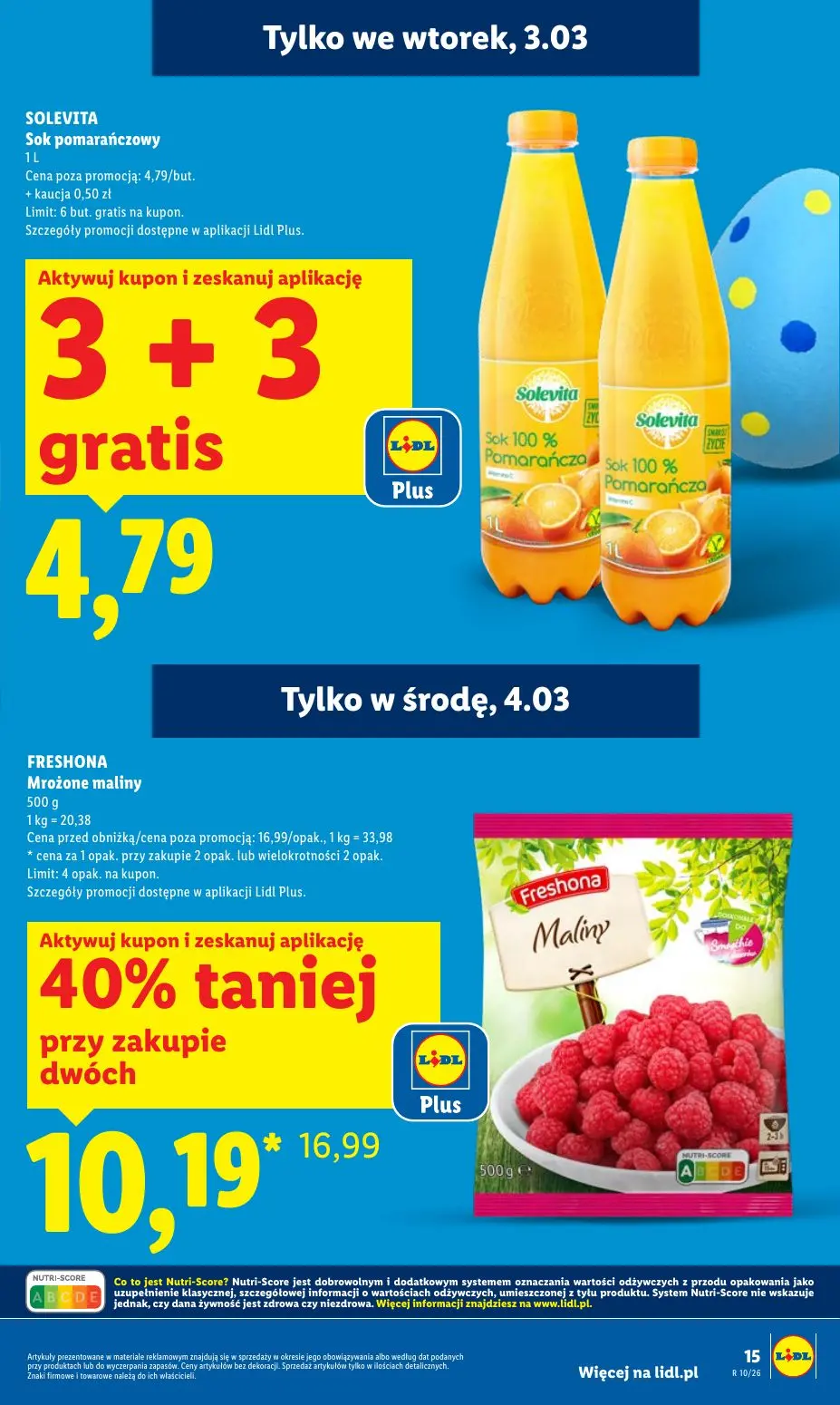 gazetka promocyjna LIDL Od poniedziałku - Strona 15