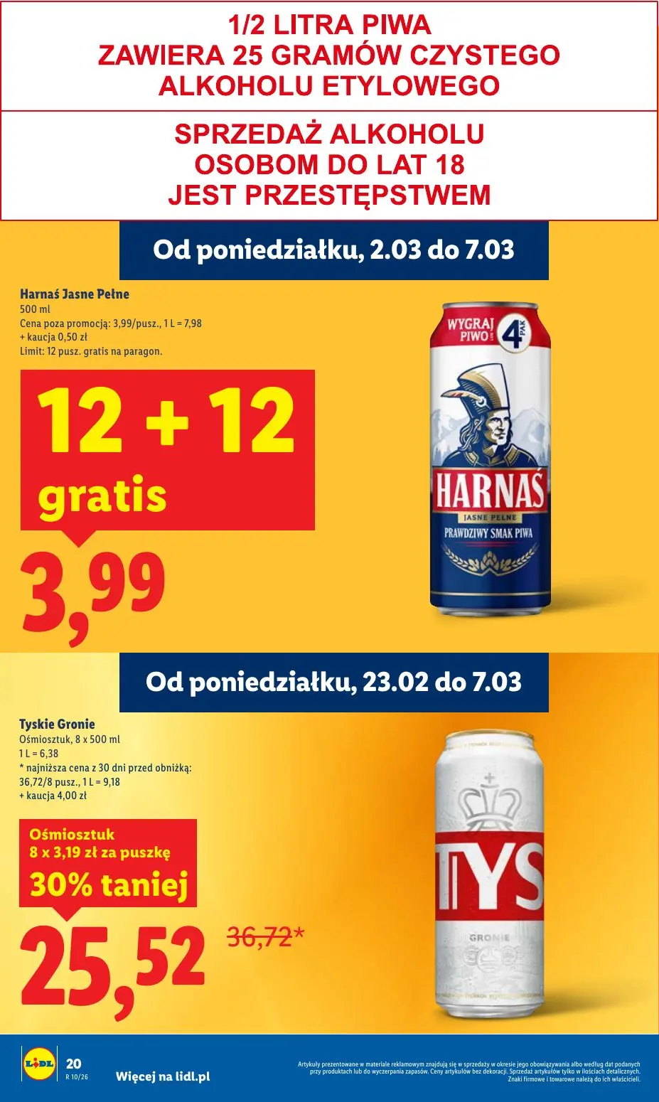 gazetka promocyjna LIDL Od poniedziałku - Strona 20