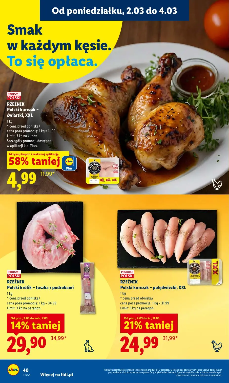 gazetka promocyjna LIDL Od poniedziałku - Strona 40