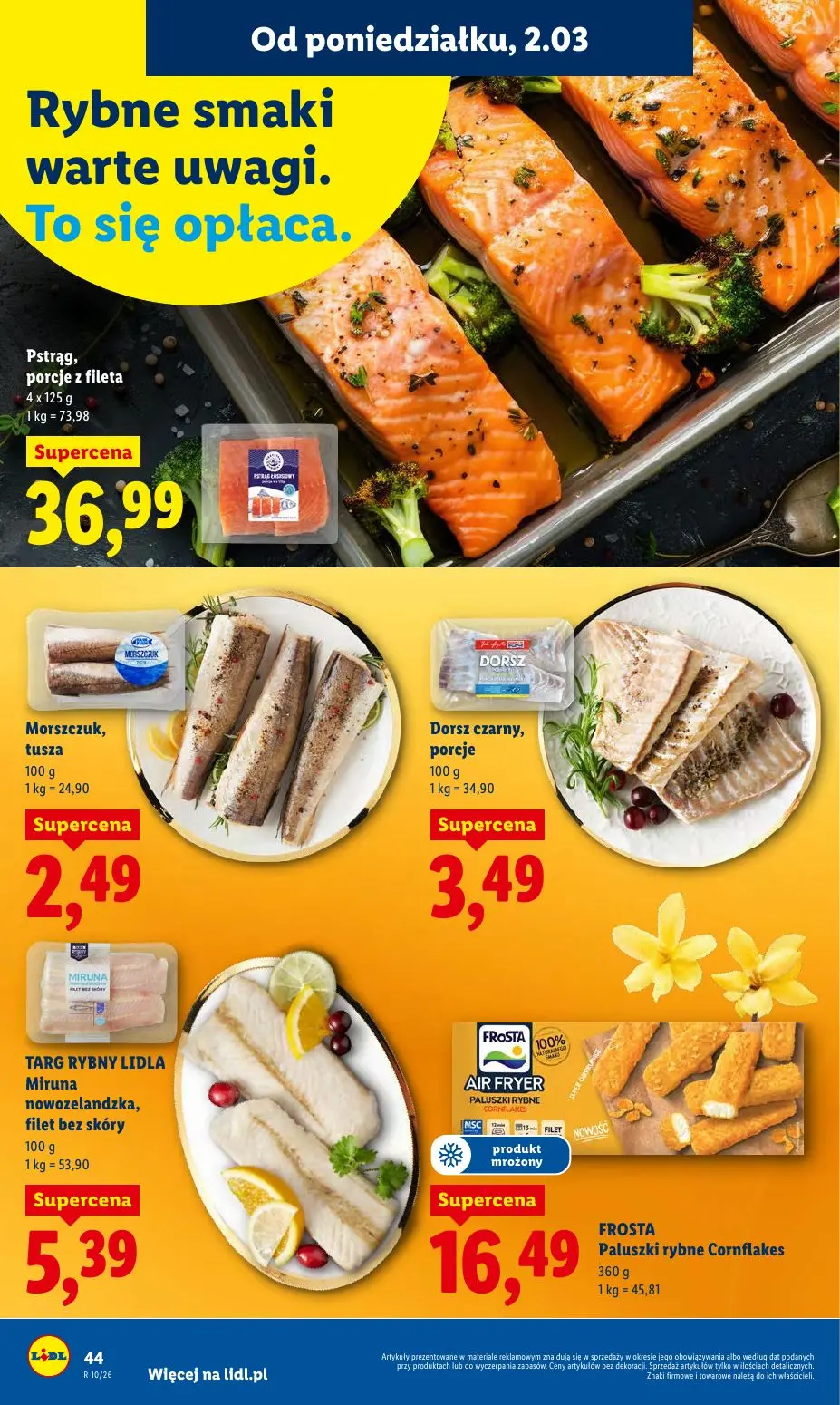 gazetka promocyjna LIDL Od poniedziałku - Strona 44