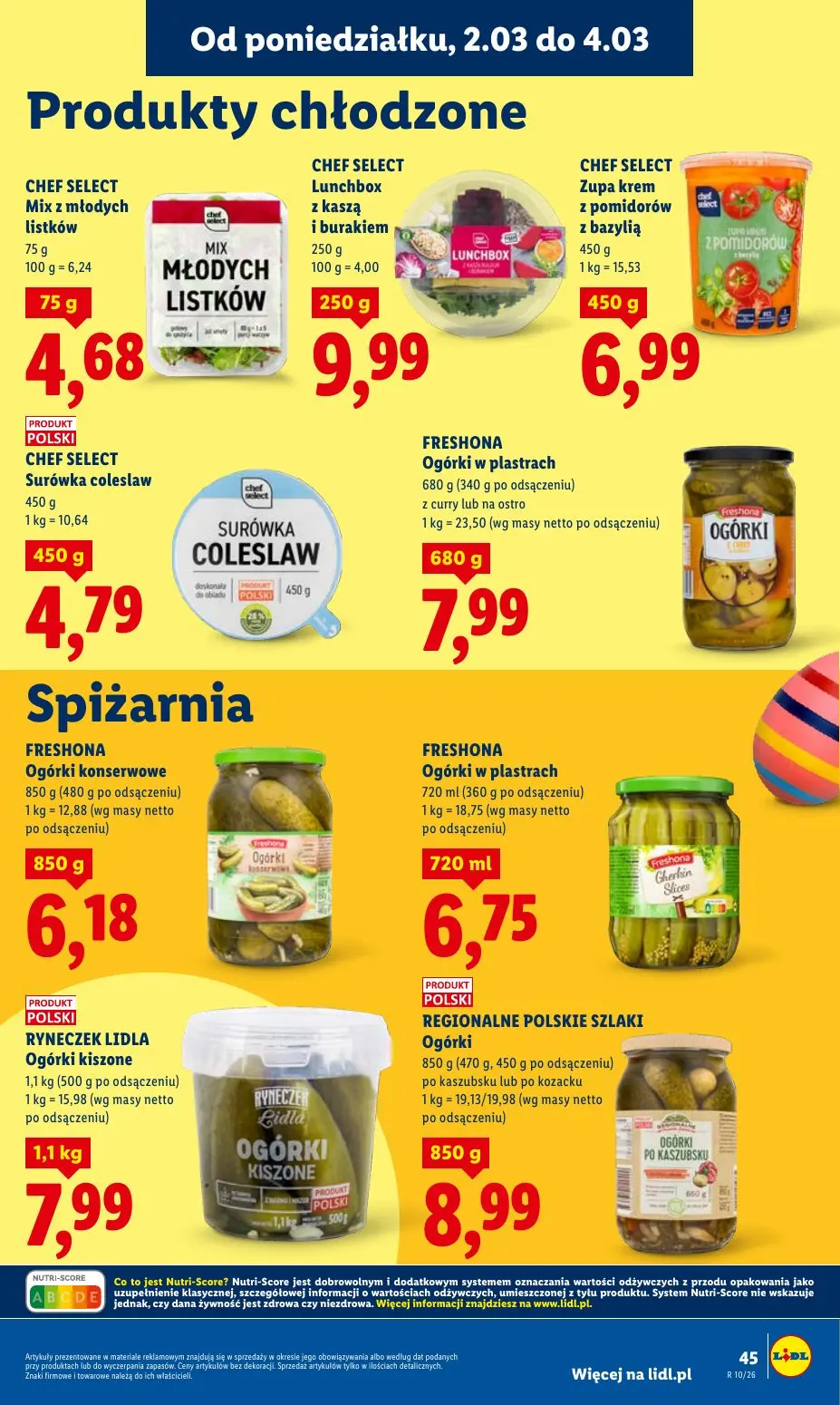 gazetka promocyjna LIDL Od poniedziałku - Strona 45