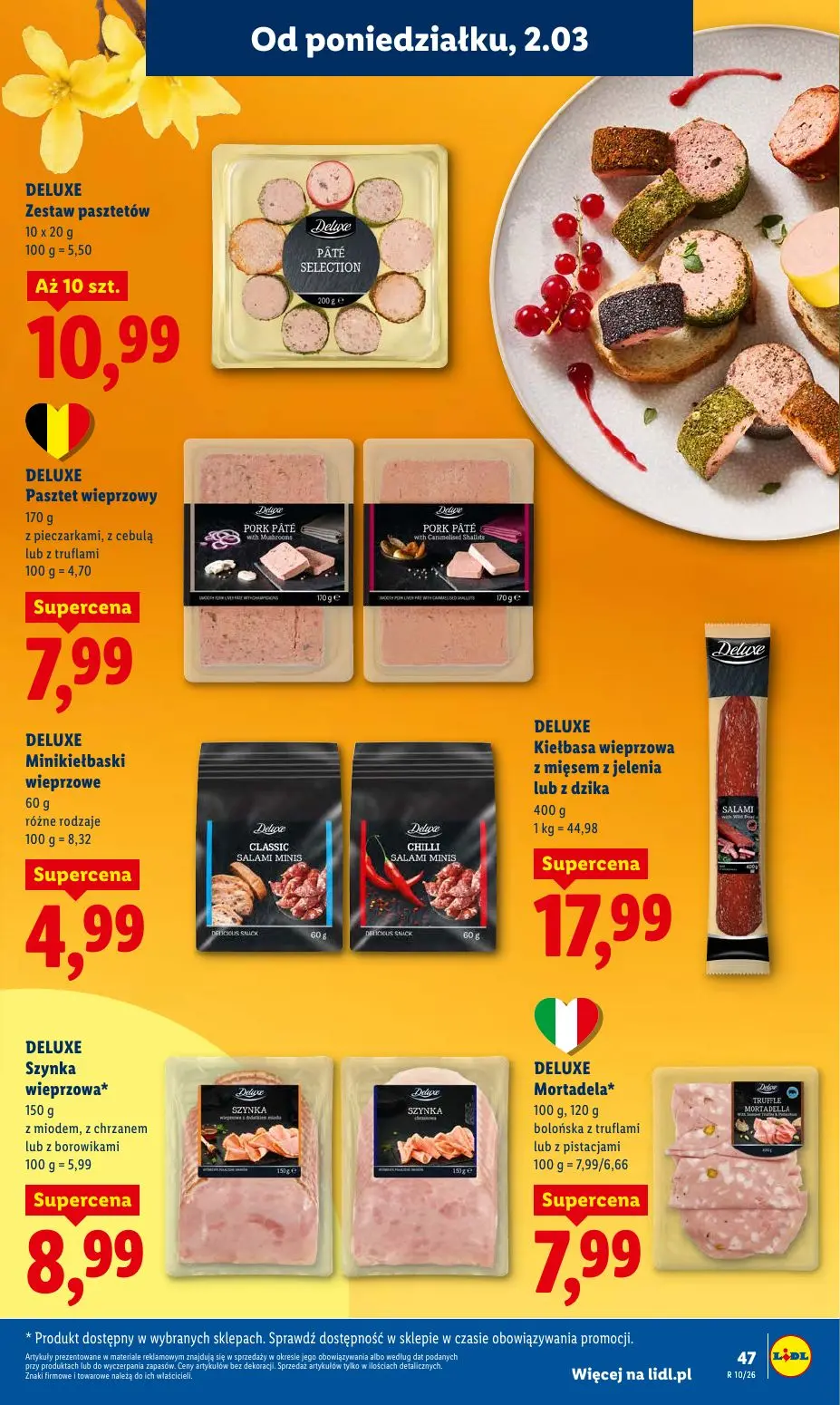 gazetka promocyjna LIDL Od poniedziałku - Strona 47