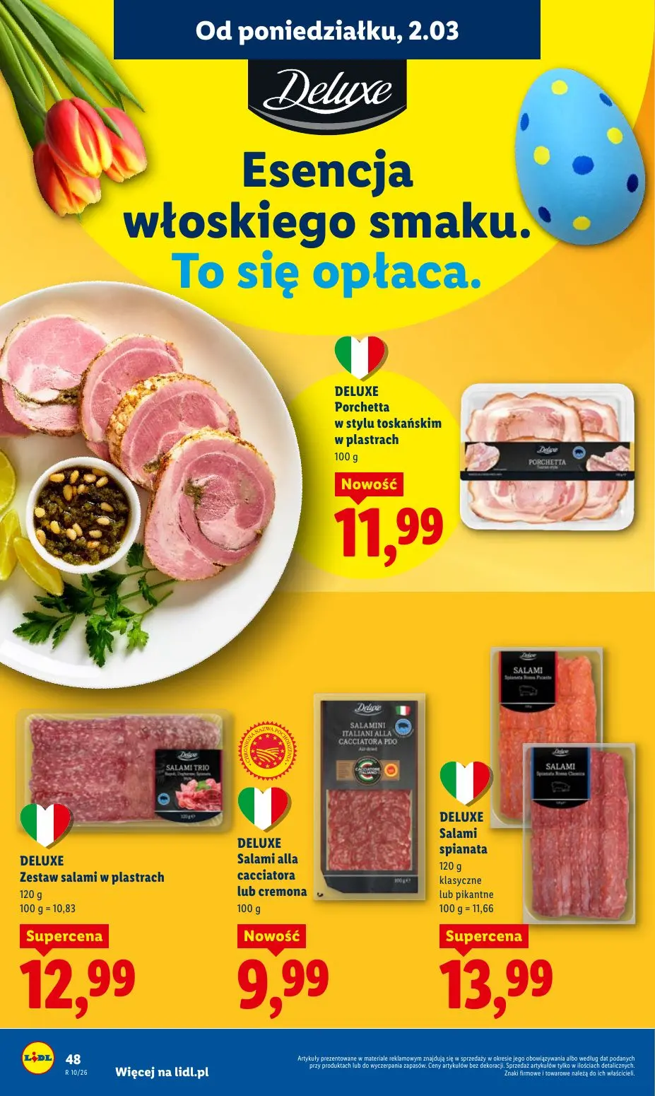 gazetka promocyjna LIDL Od poniedziałku - Strona 48