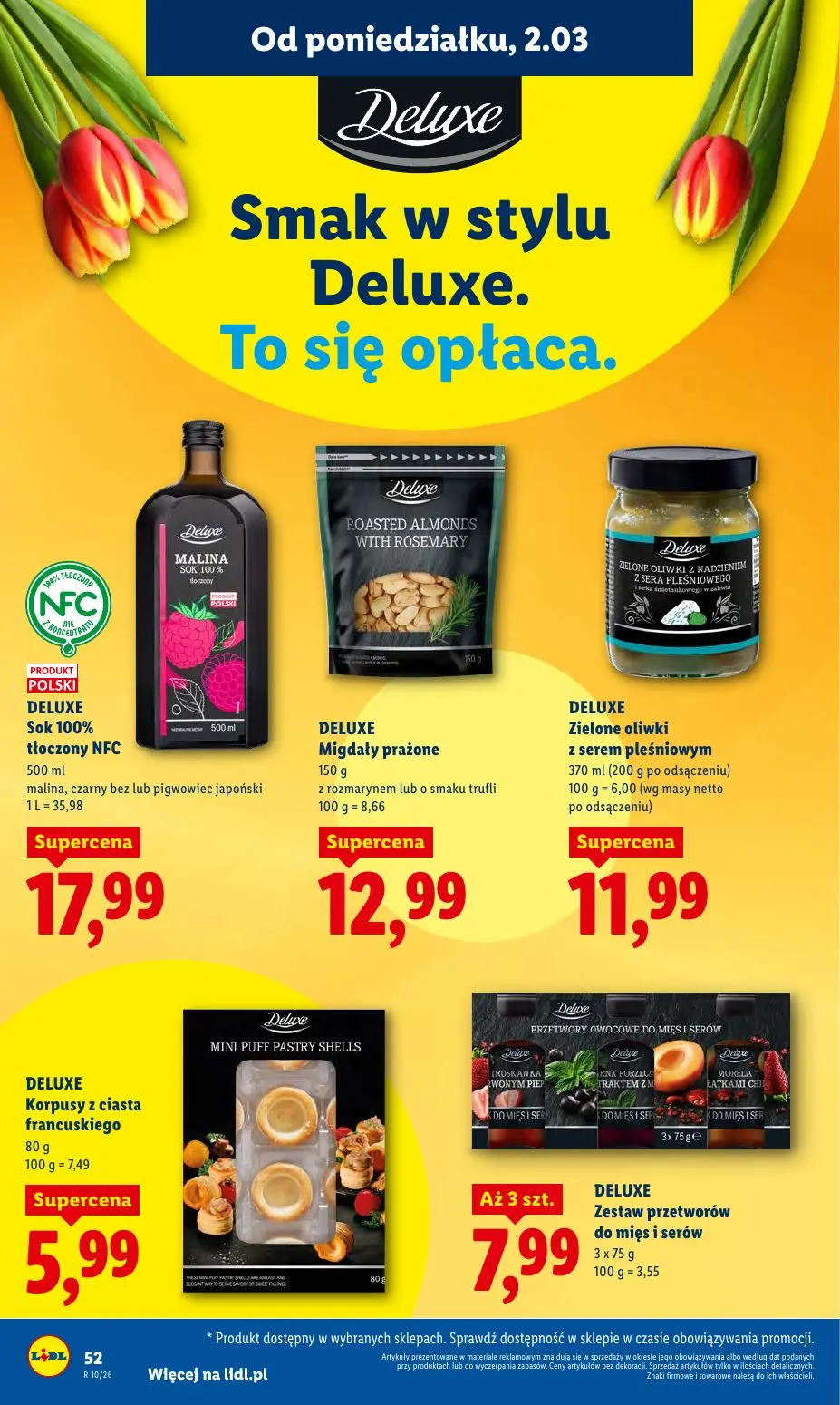 gazetka promocyjna LIDL Od poniedziałku - Strona 52