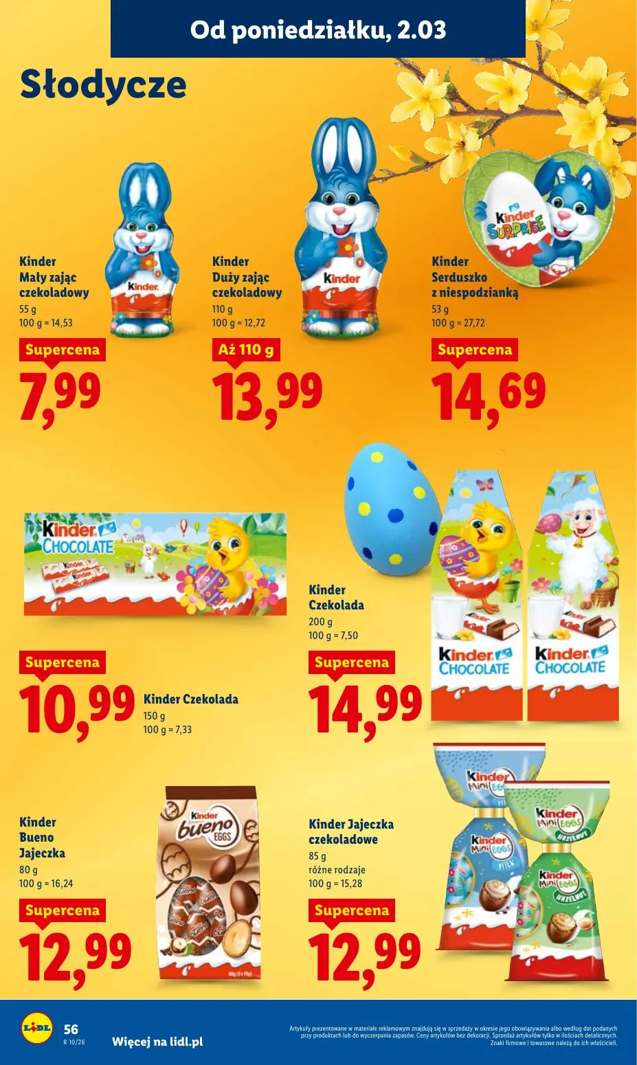 gazetka promocyjna LIDL Od poniedziałku - Strona 56