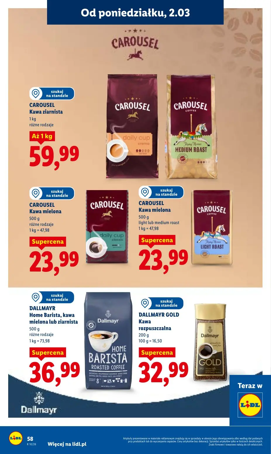 gazetka promocyjna LIDL Od poniedziałku - Strona 58